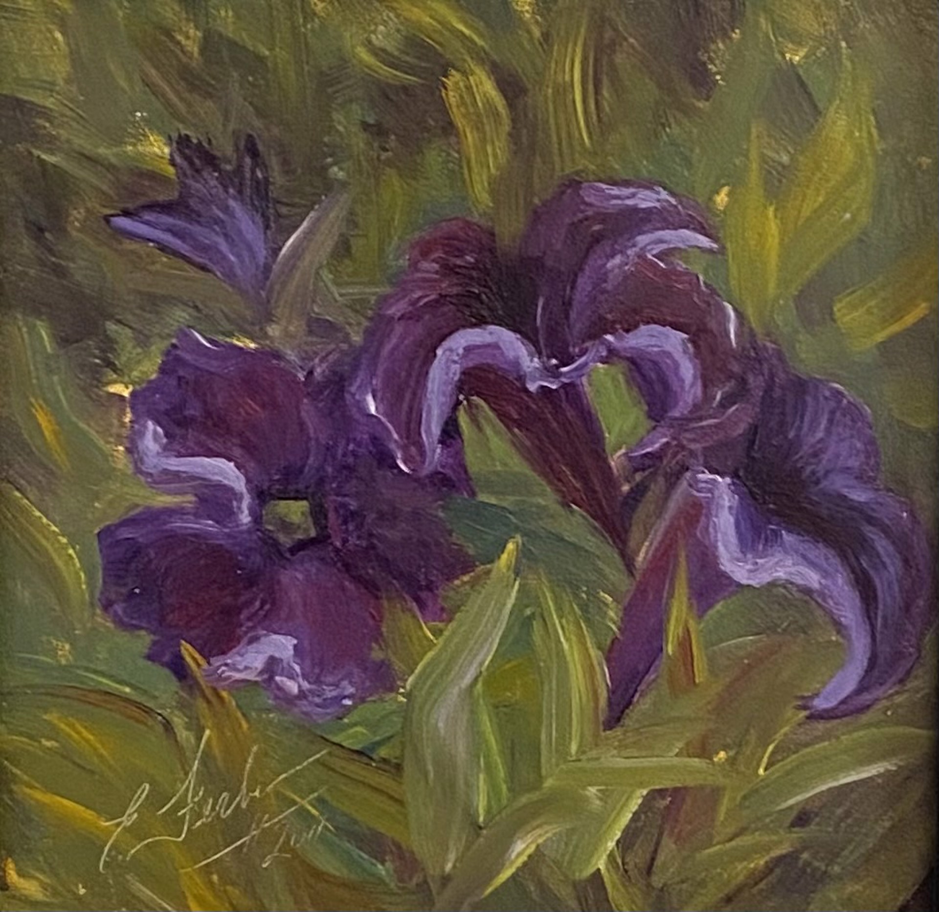 Purple Bliss by Elisabeth Ferber