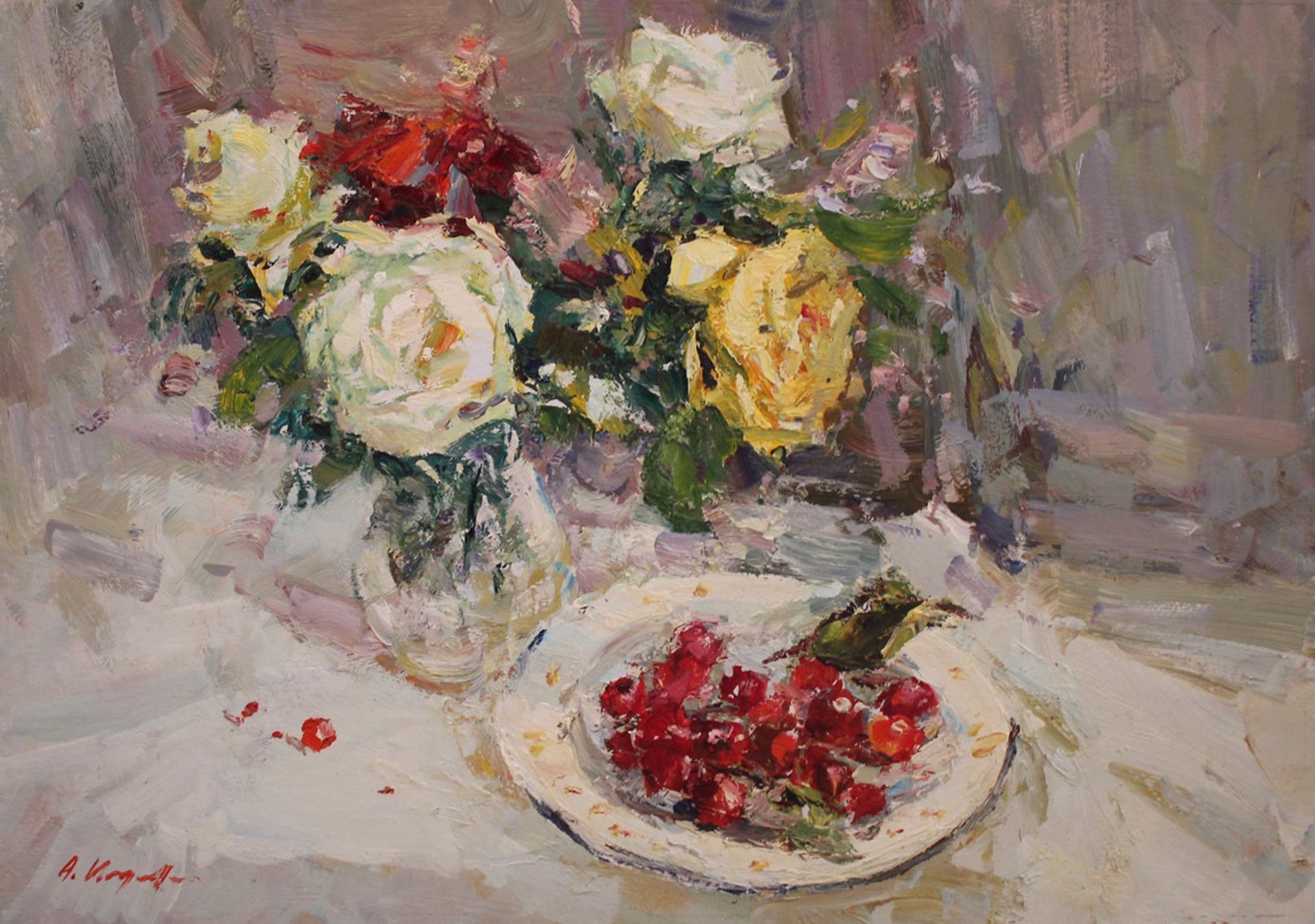 Cherries by Andrey Inozemtsev