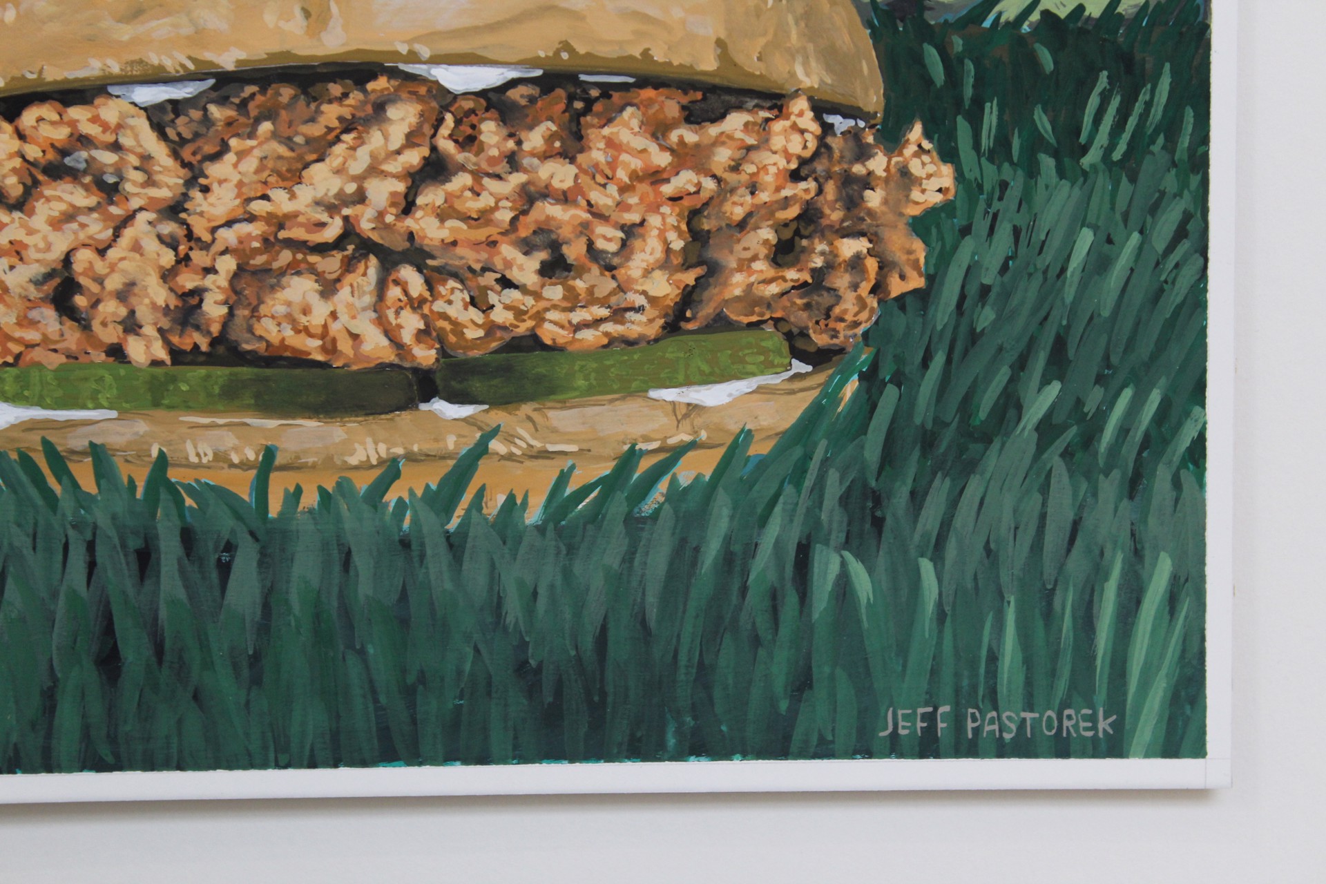 Blue Jay on Popeyes Chicken Sandwich by Jeff Pastorek