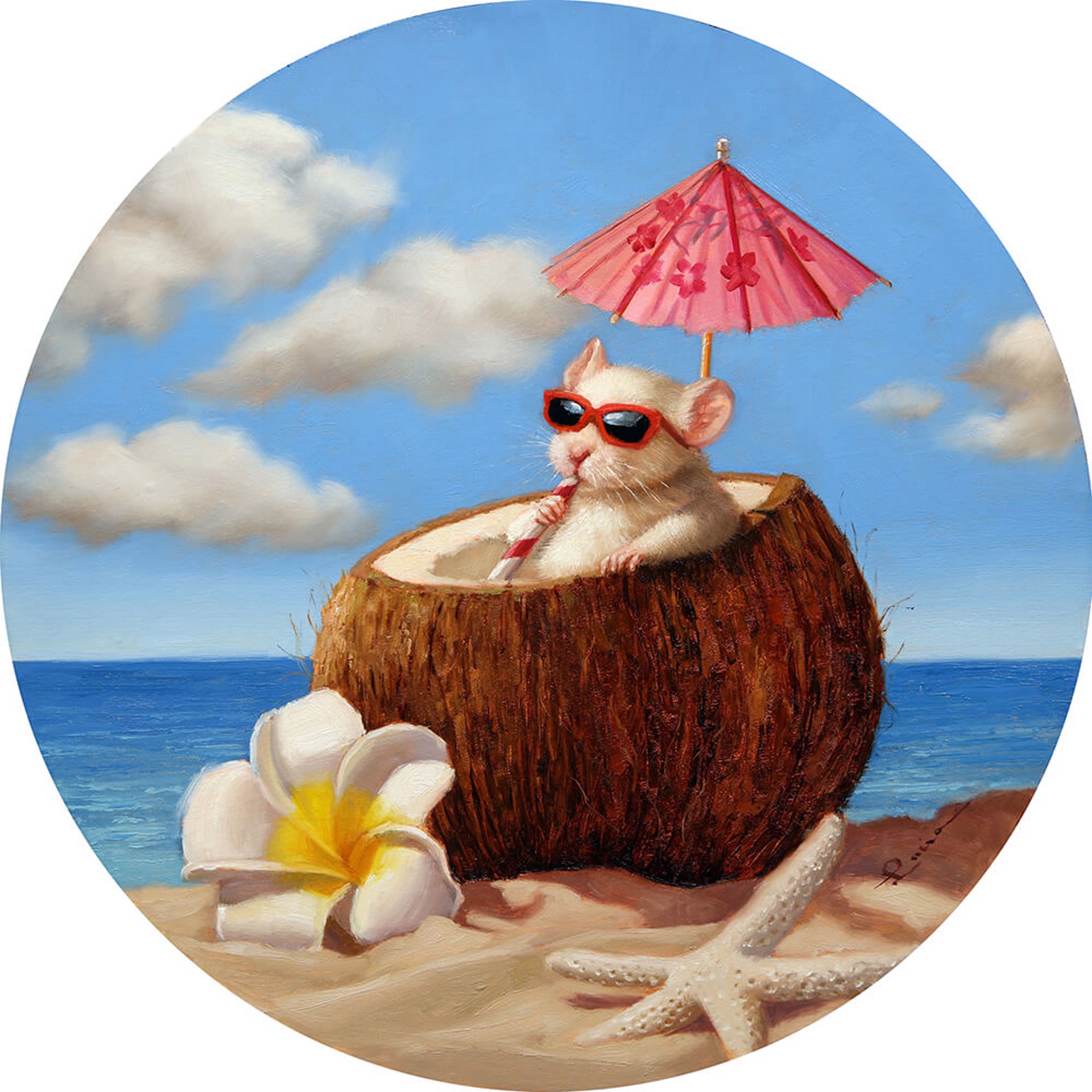 Seaside Lounge by Lucia Heffernan