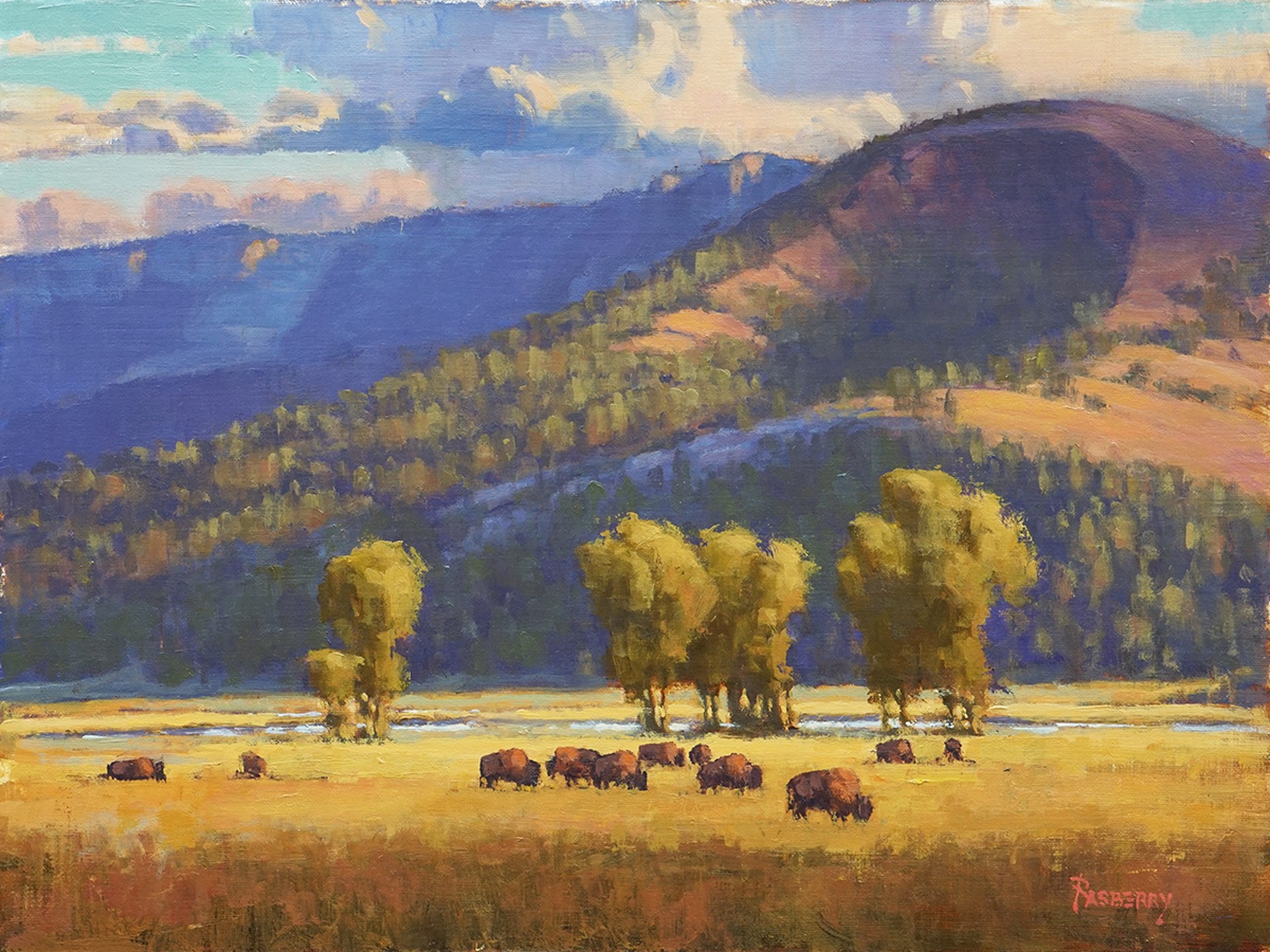 Lamar Valley Drifters by John Rasberry