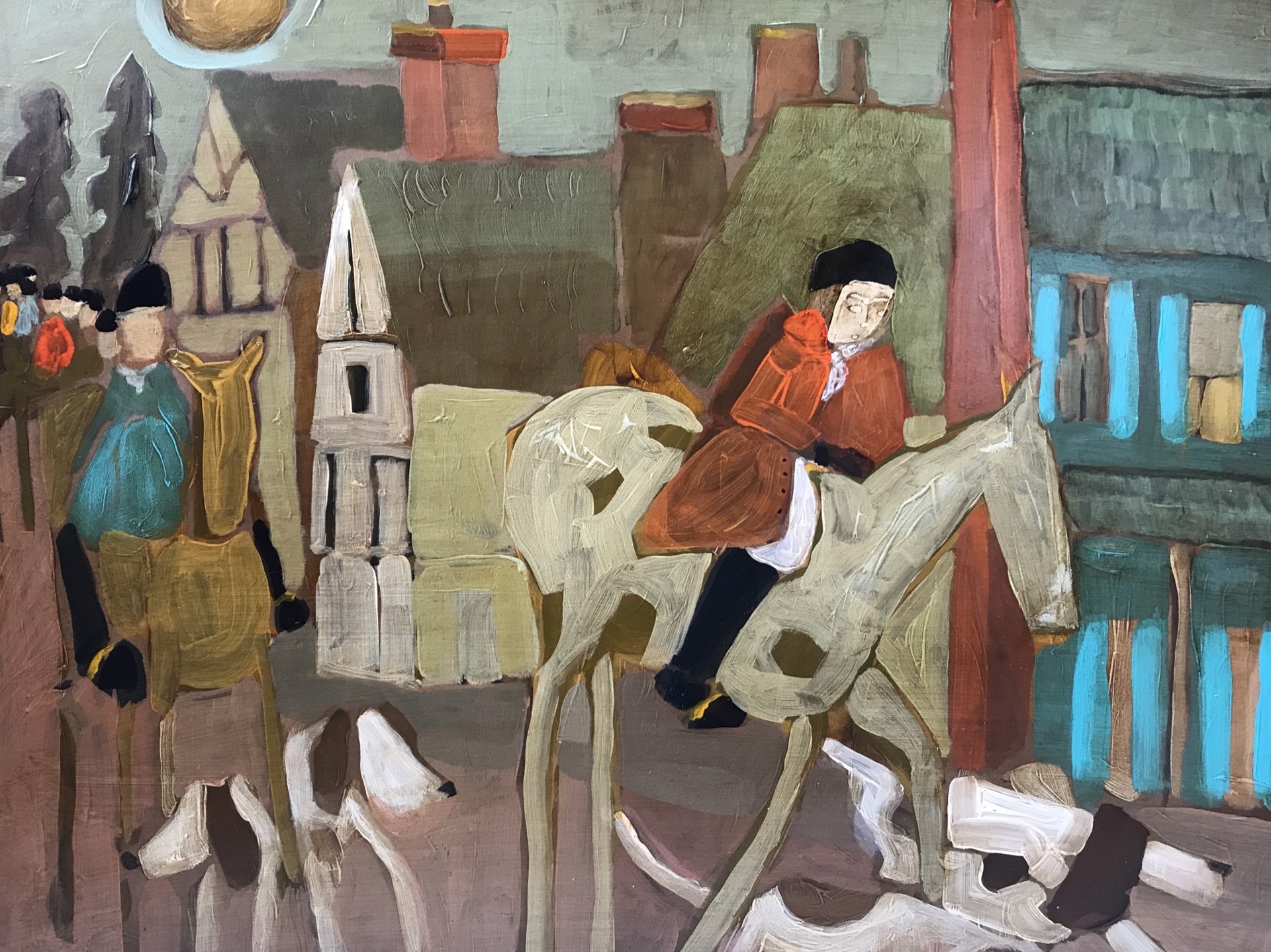 Master of Foxhounds Parades by Rachael Van Dyke