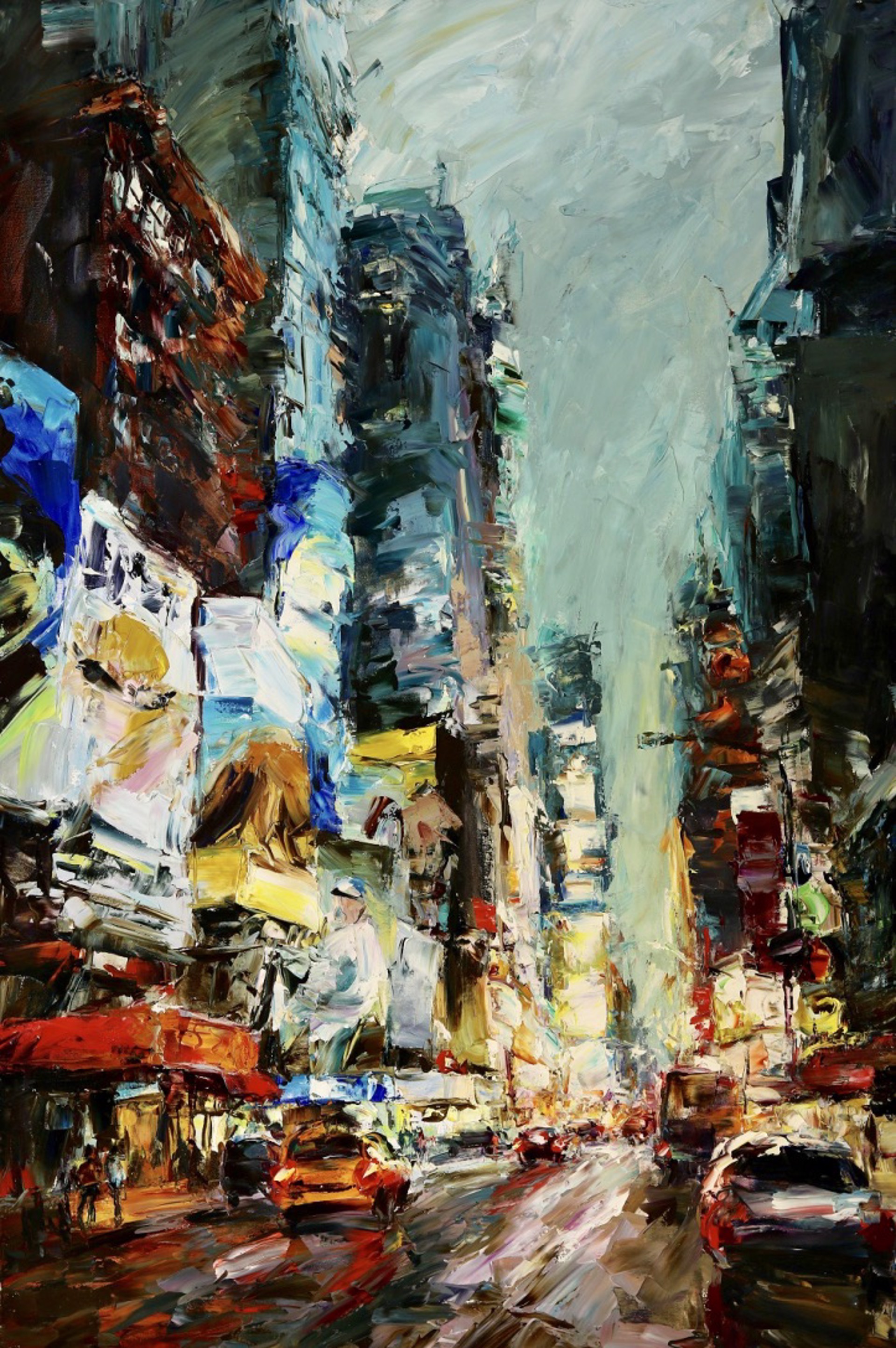 Times Square Lights by LYUDMILA AGRICH