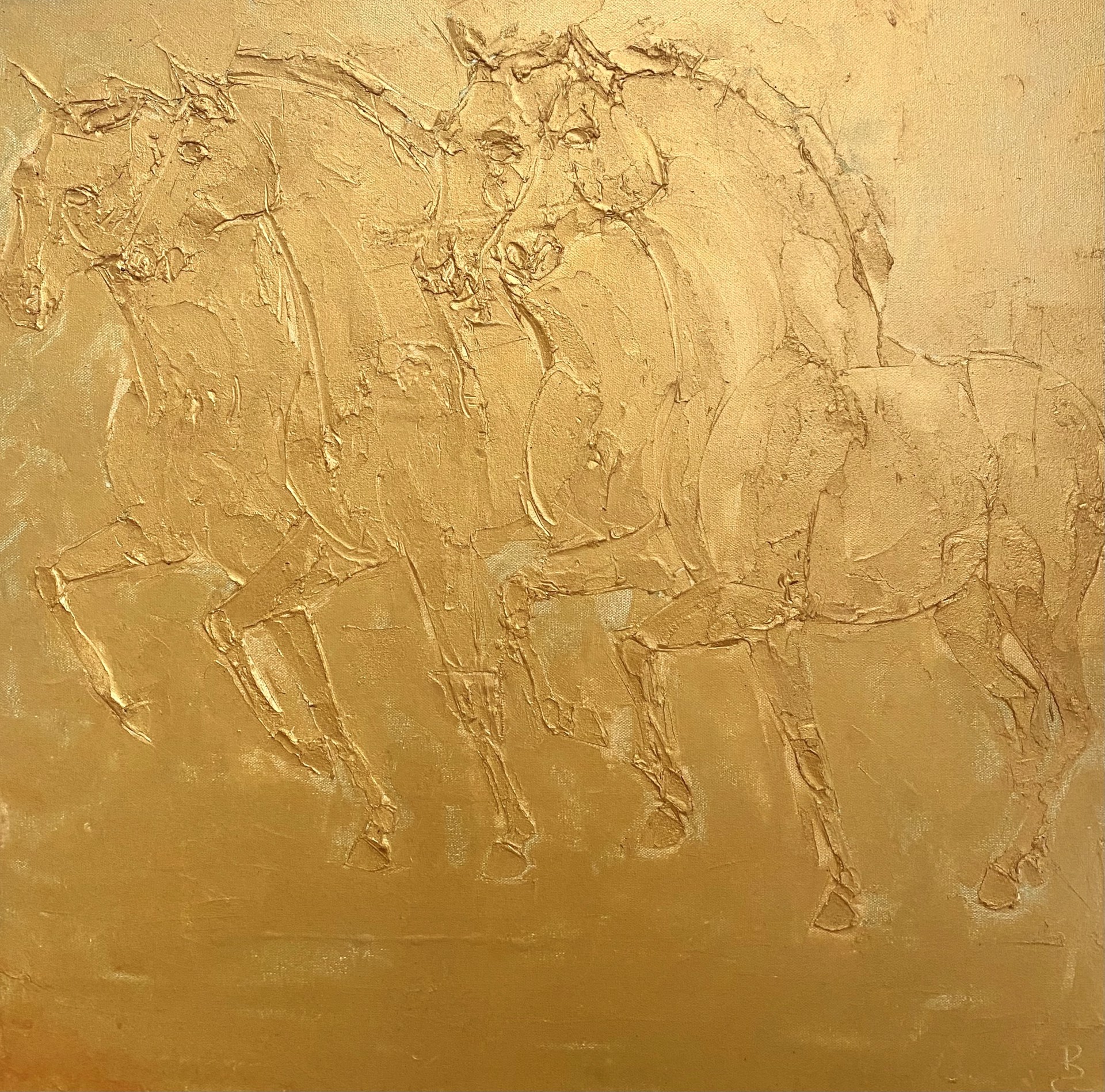 Horses of Saint Mark's Cathedral by Brooke Major