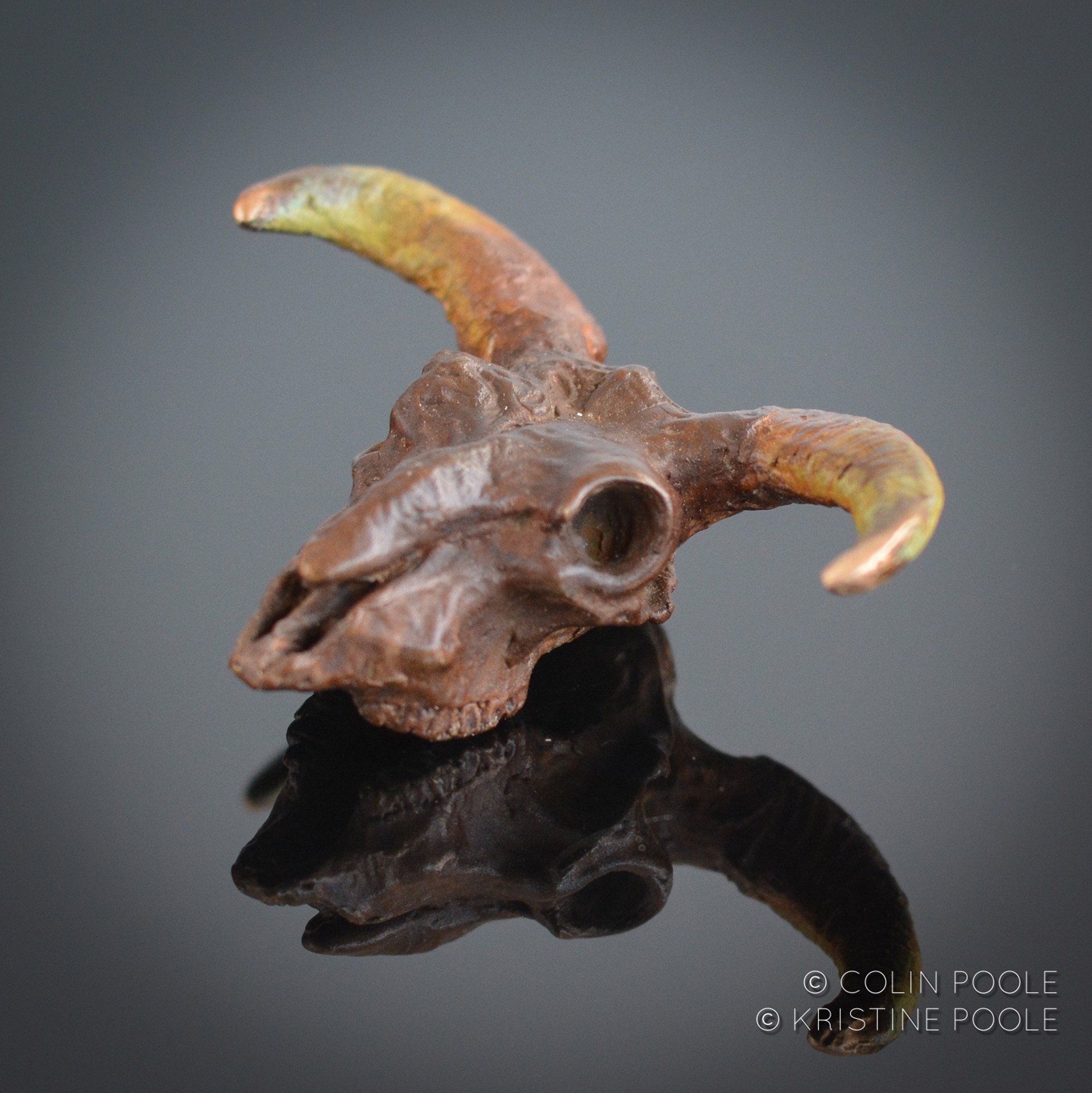 Cow Talisman 6 (with horns) by Colin & Kristine Poole