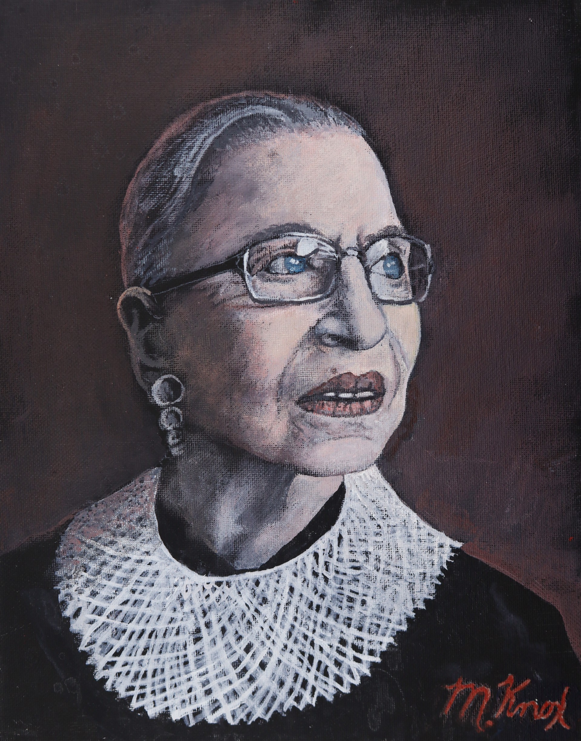Supreme Justice, a Tribute to Ruth Bader Ginsburg by Mike Knox