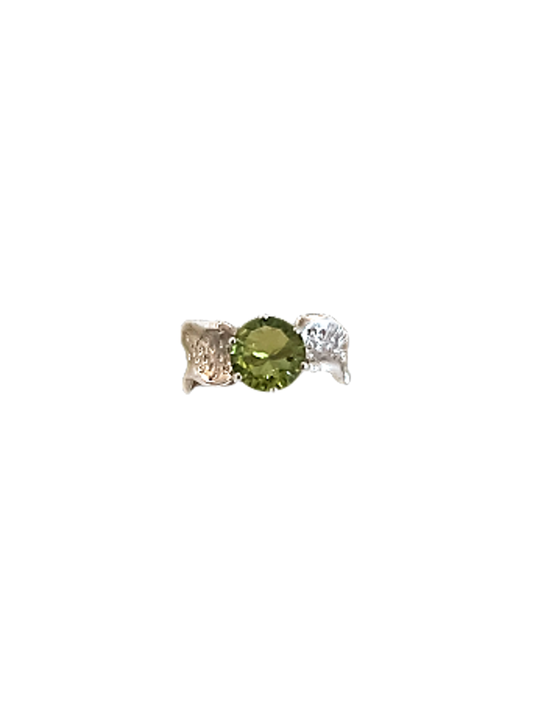 Pick a Poppy Ring - Peridot by Kristen Baird