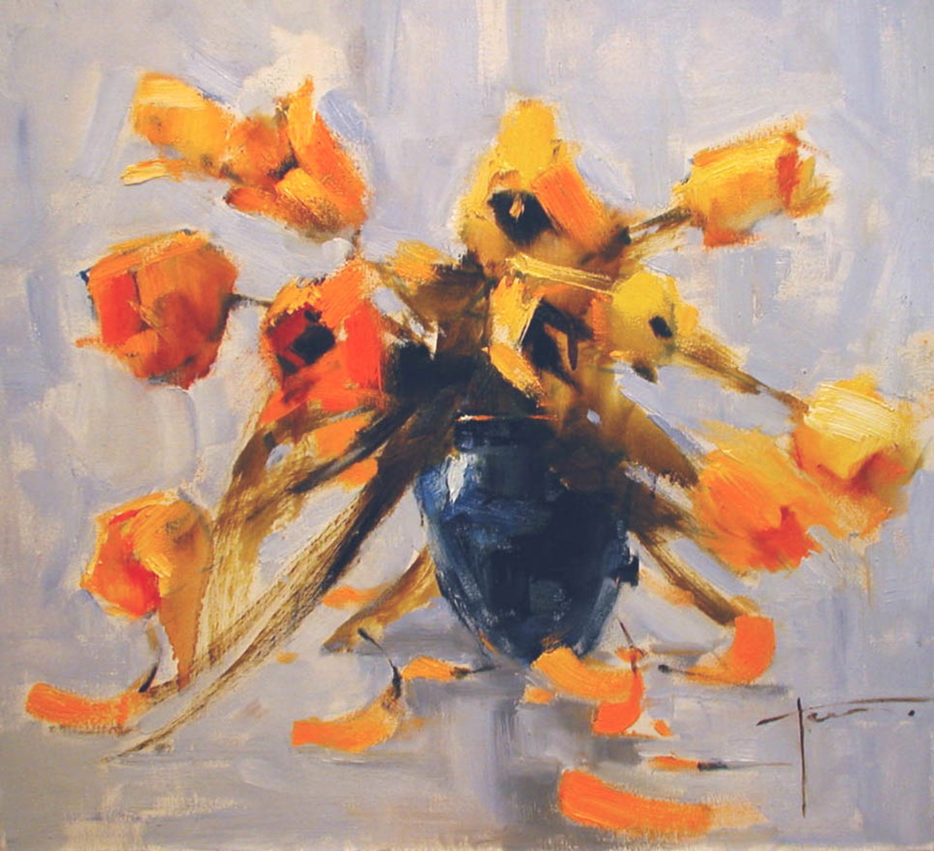 Yellow Flowers by Yana Golubyatnikova
