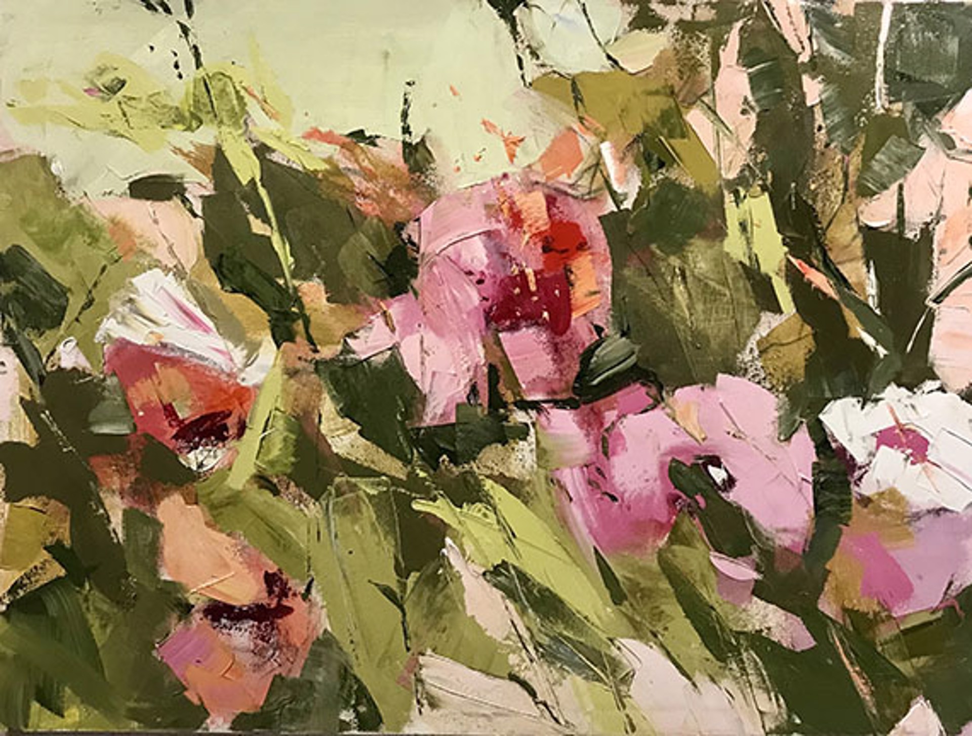 Flower Field by Cathryn Miles