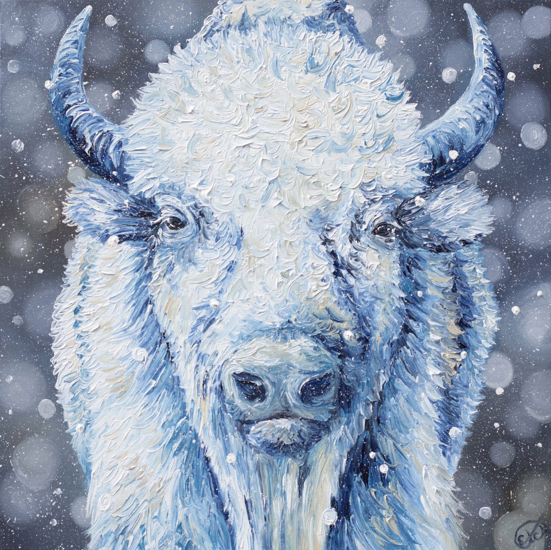 Spirit Buffalo by Elizabeth Mordensky