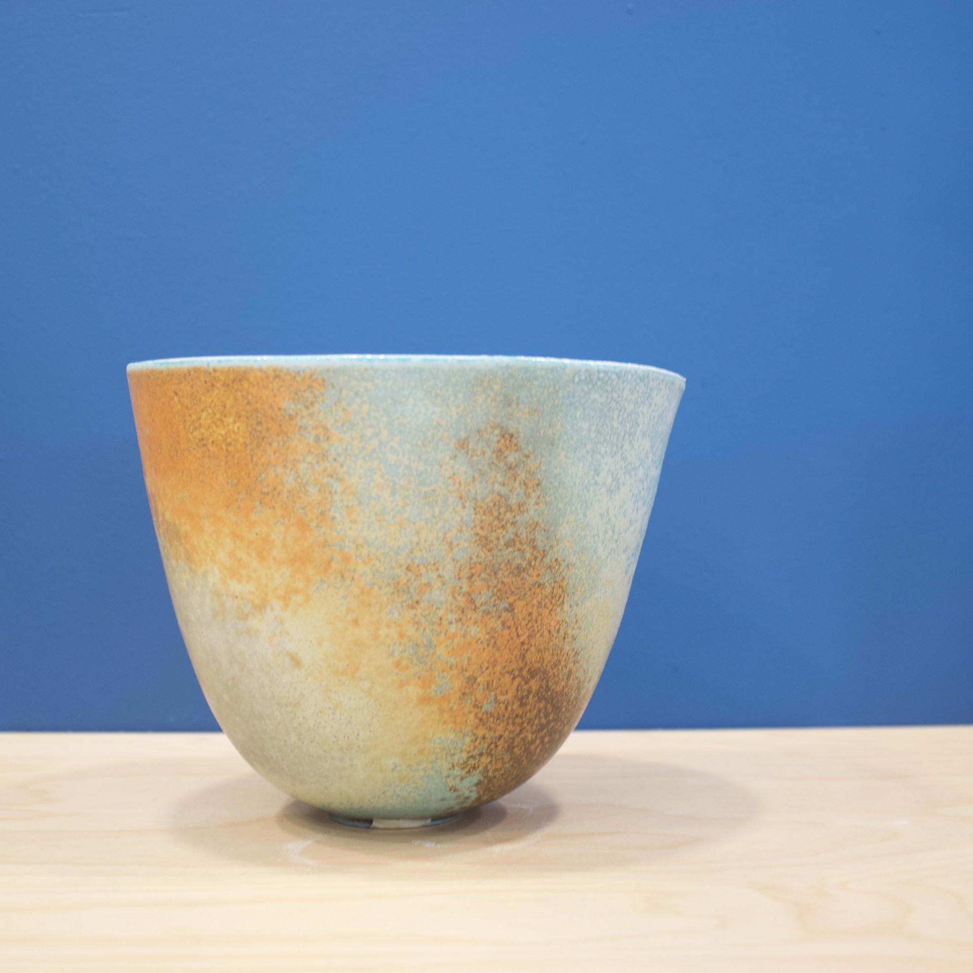 Russet Conical Vessel by Jack Doherty