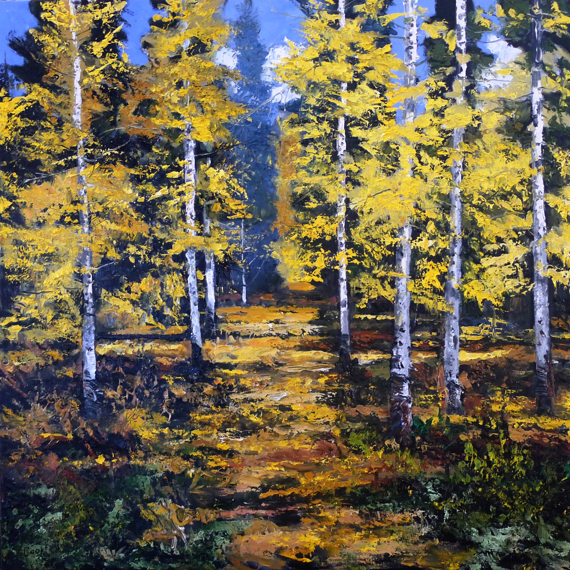 Aspen Trail #2 by James Cook