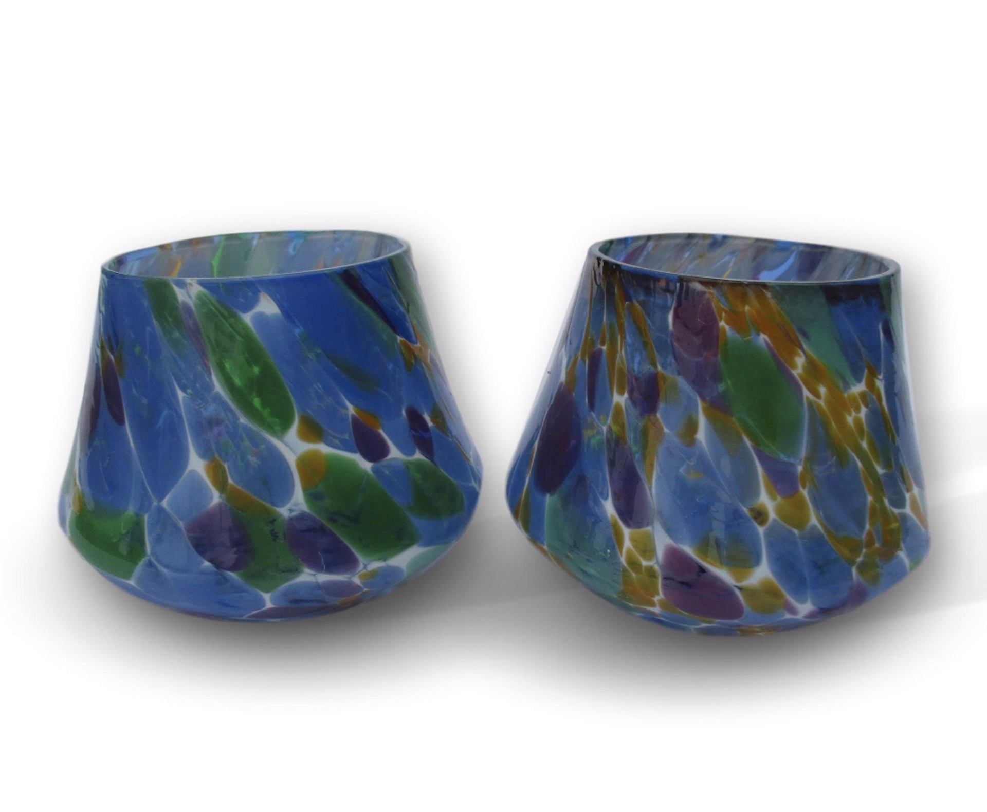 Multicolored Whiskey Glass by Ben Greene-Collonese