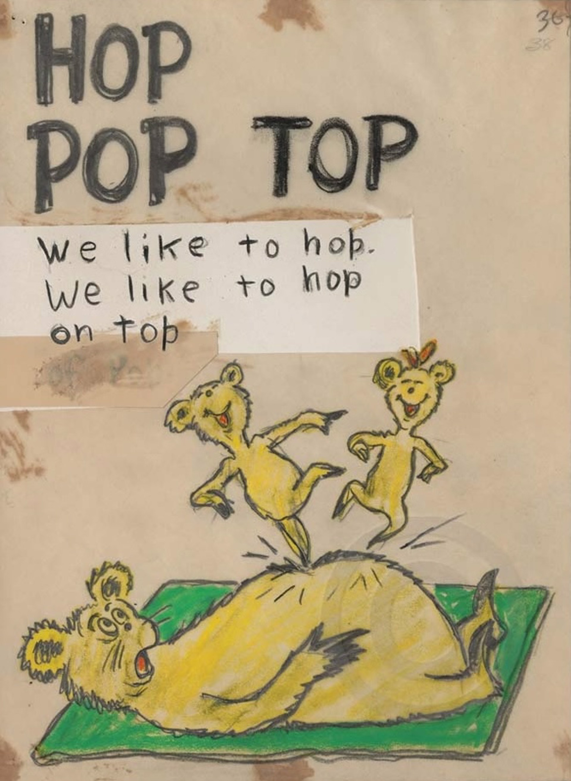 Hop Pop Top by Dr. Seuss