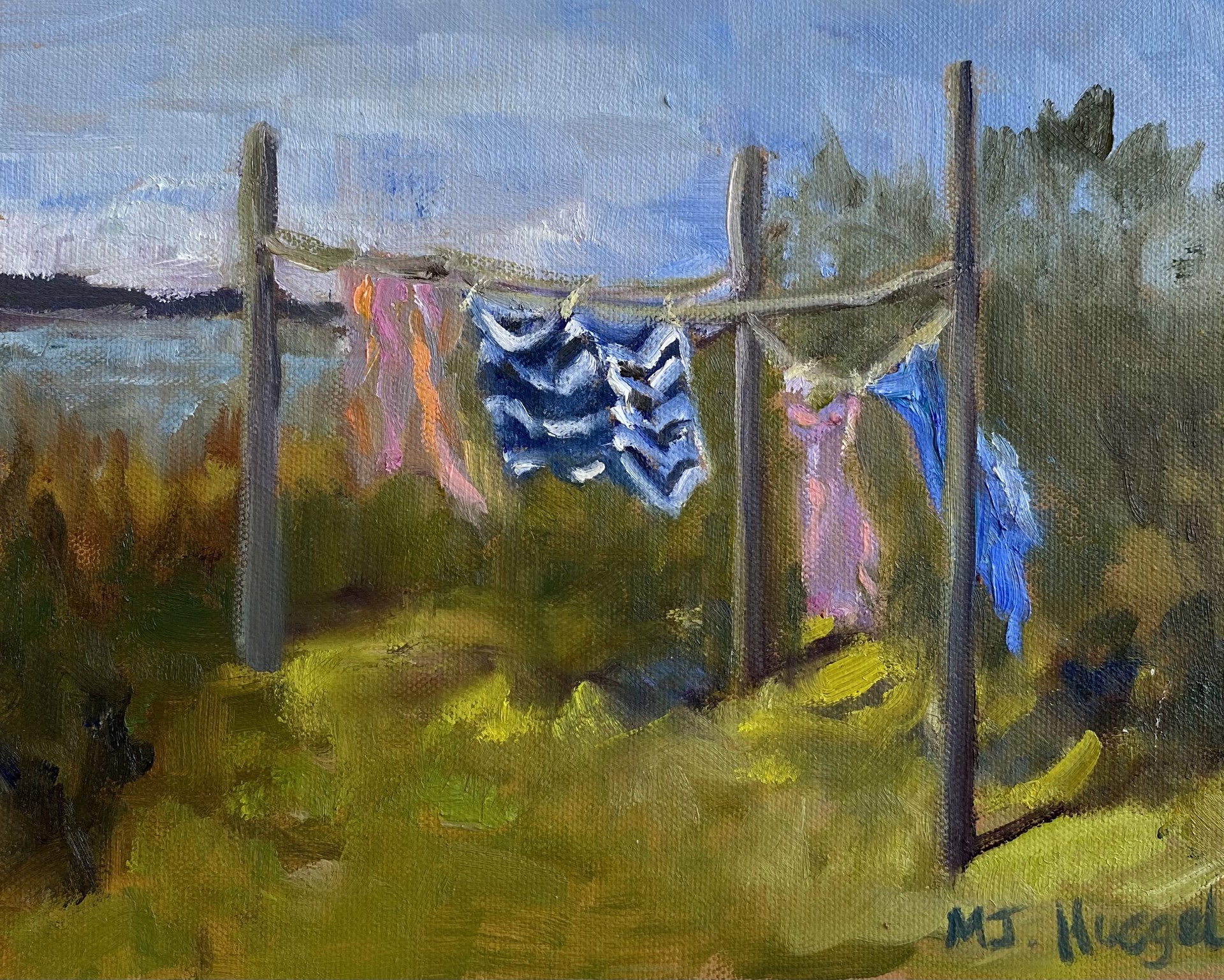 Hung Up To Dry by Mary Jane Huegel