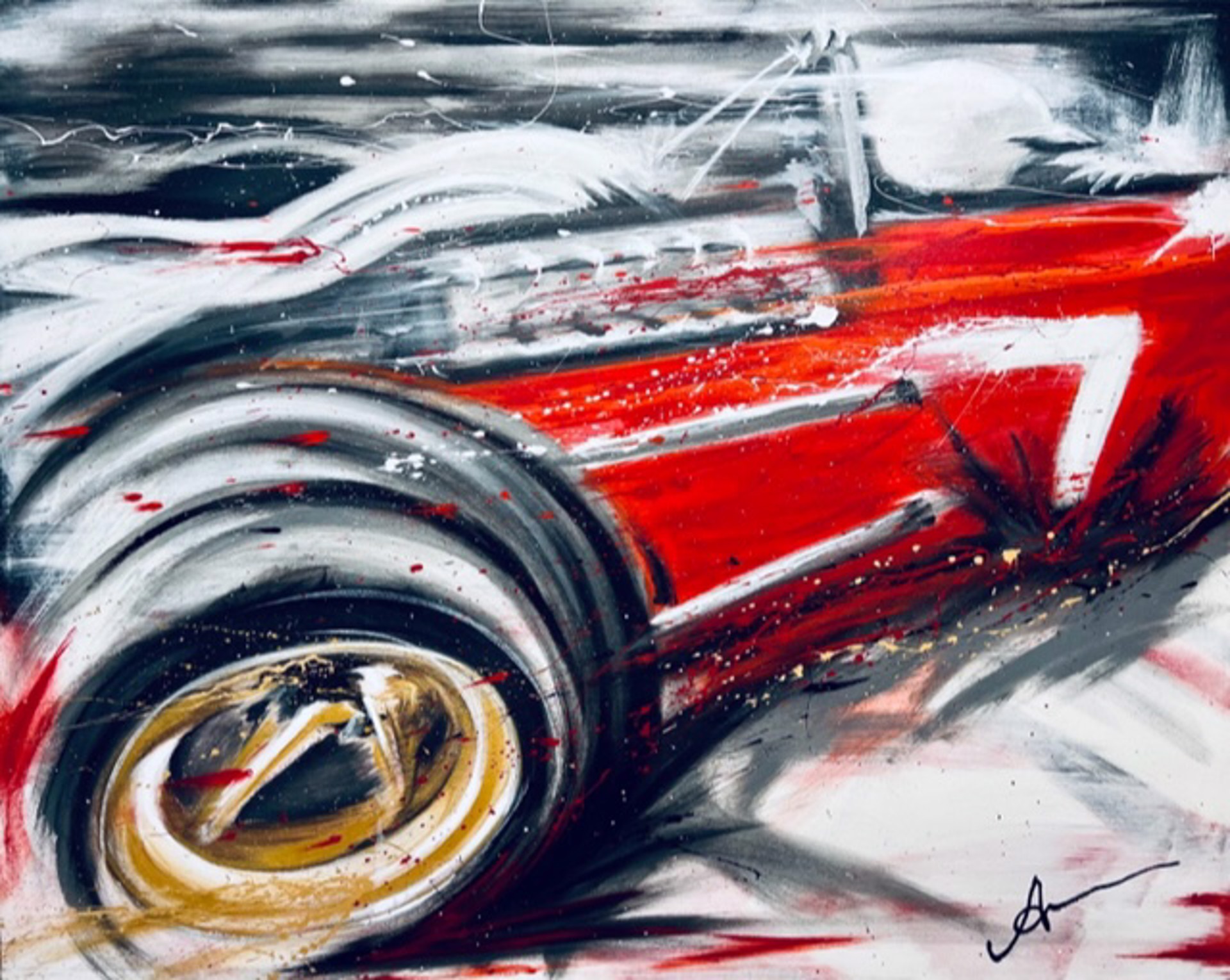 Ferrari 312/67 F1 by Andreas Somogyi
