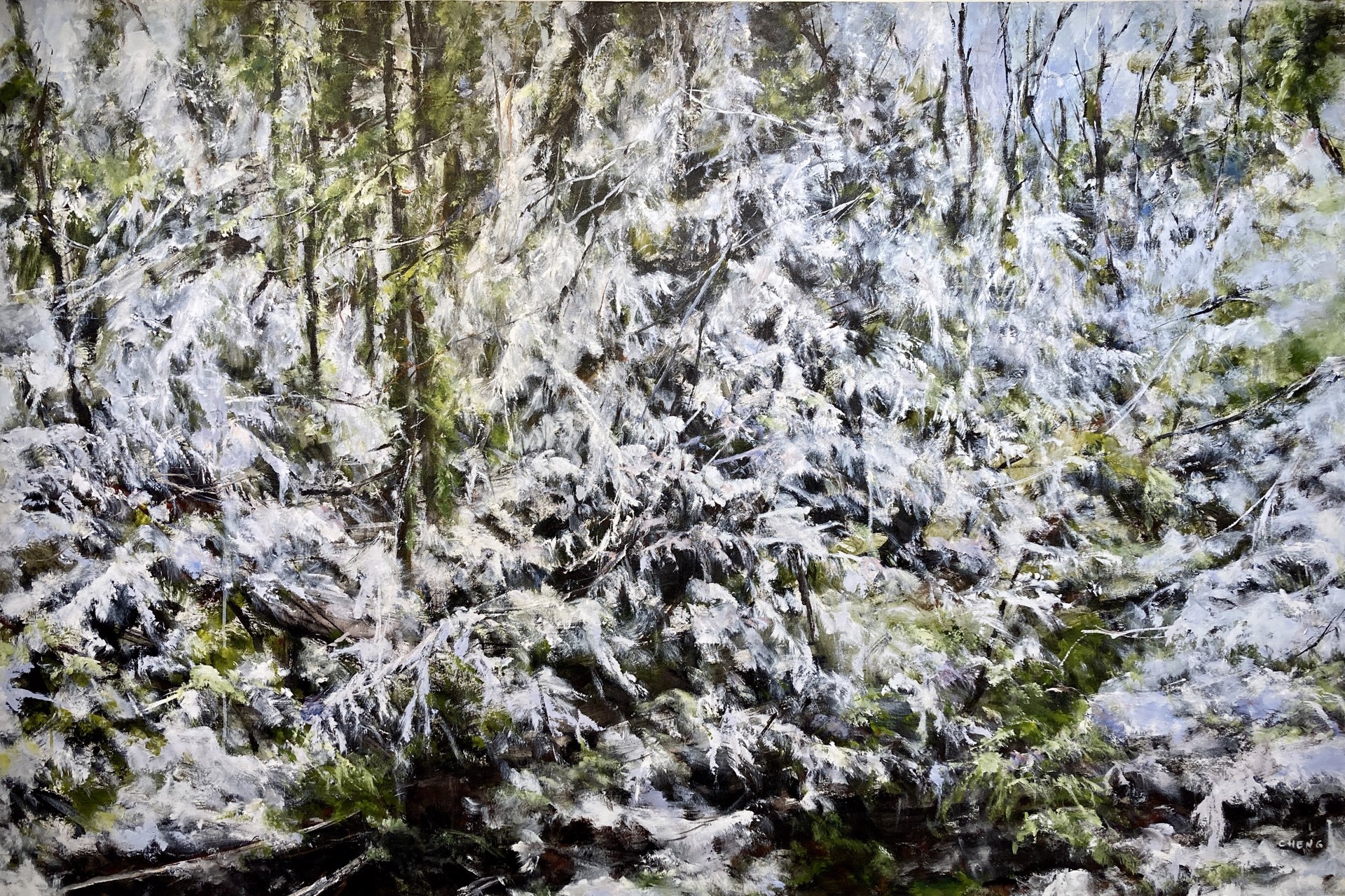 Winter Scene by Judy Cheng