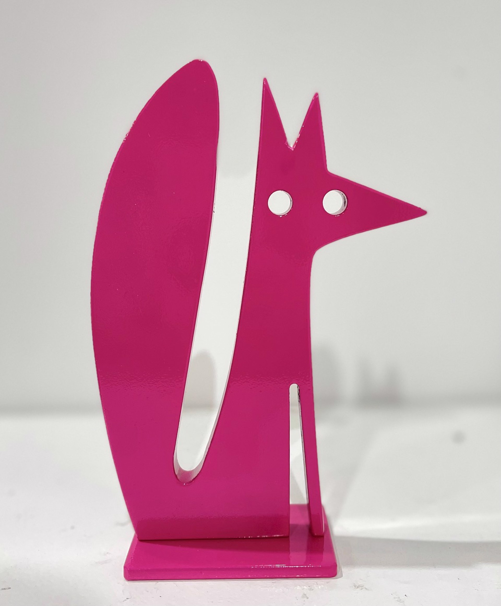 Pink Fox by Jeffie Brewer