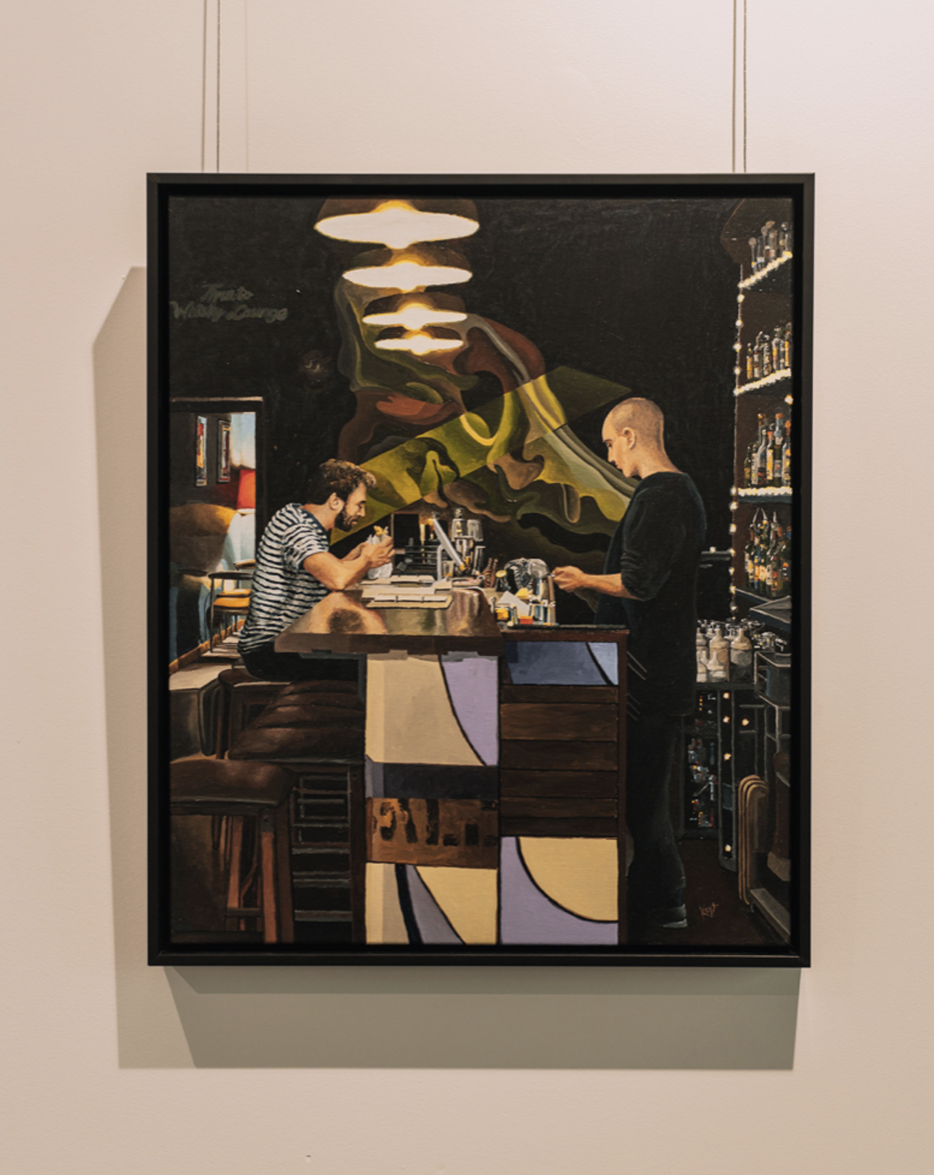The Whiskey Bar by Donald Keys