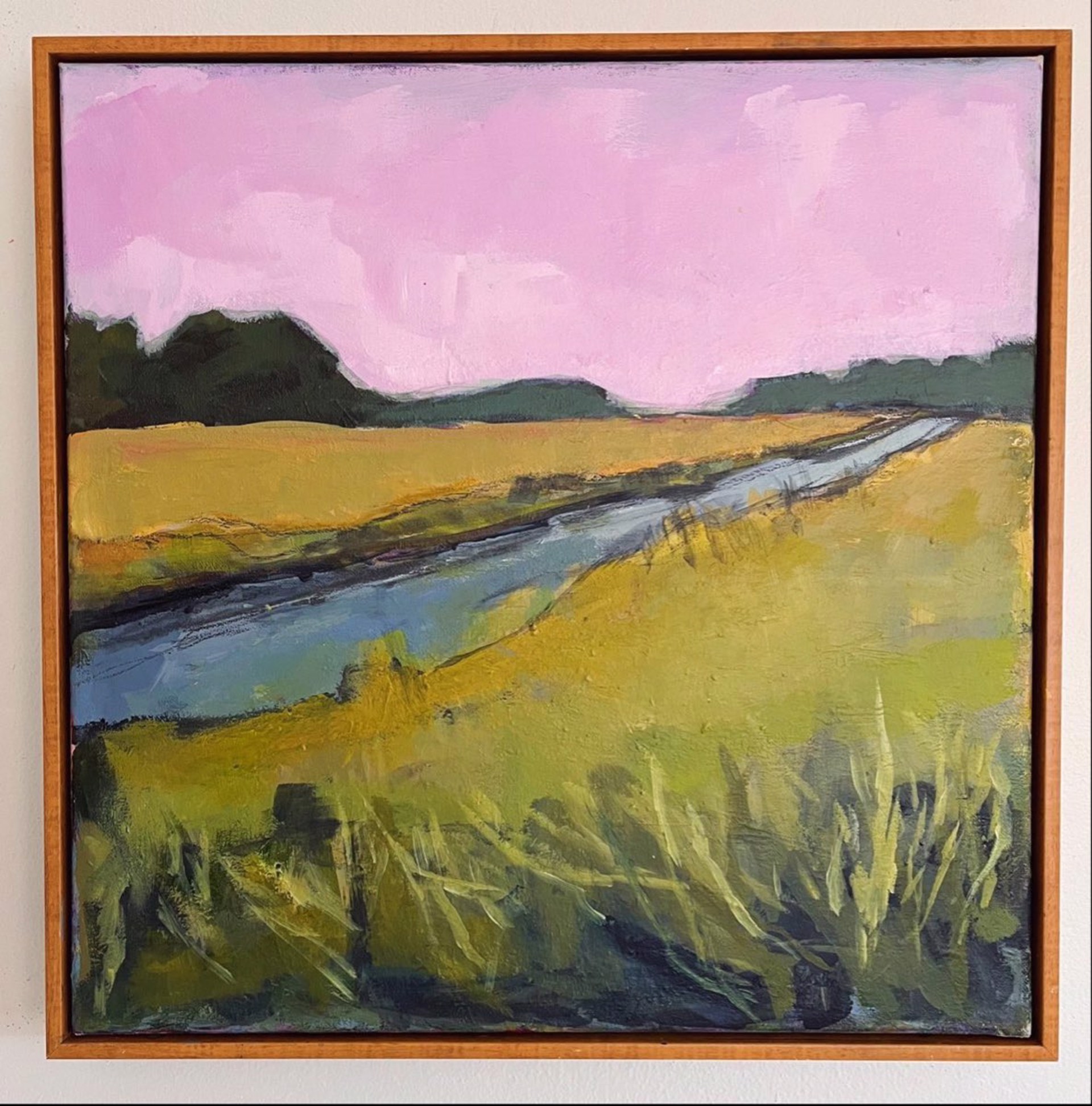 Lavender Sky, framed by Maggie Stickney