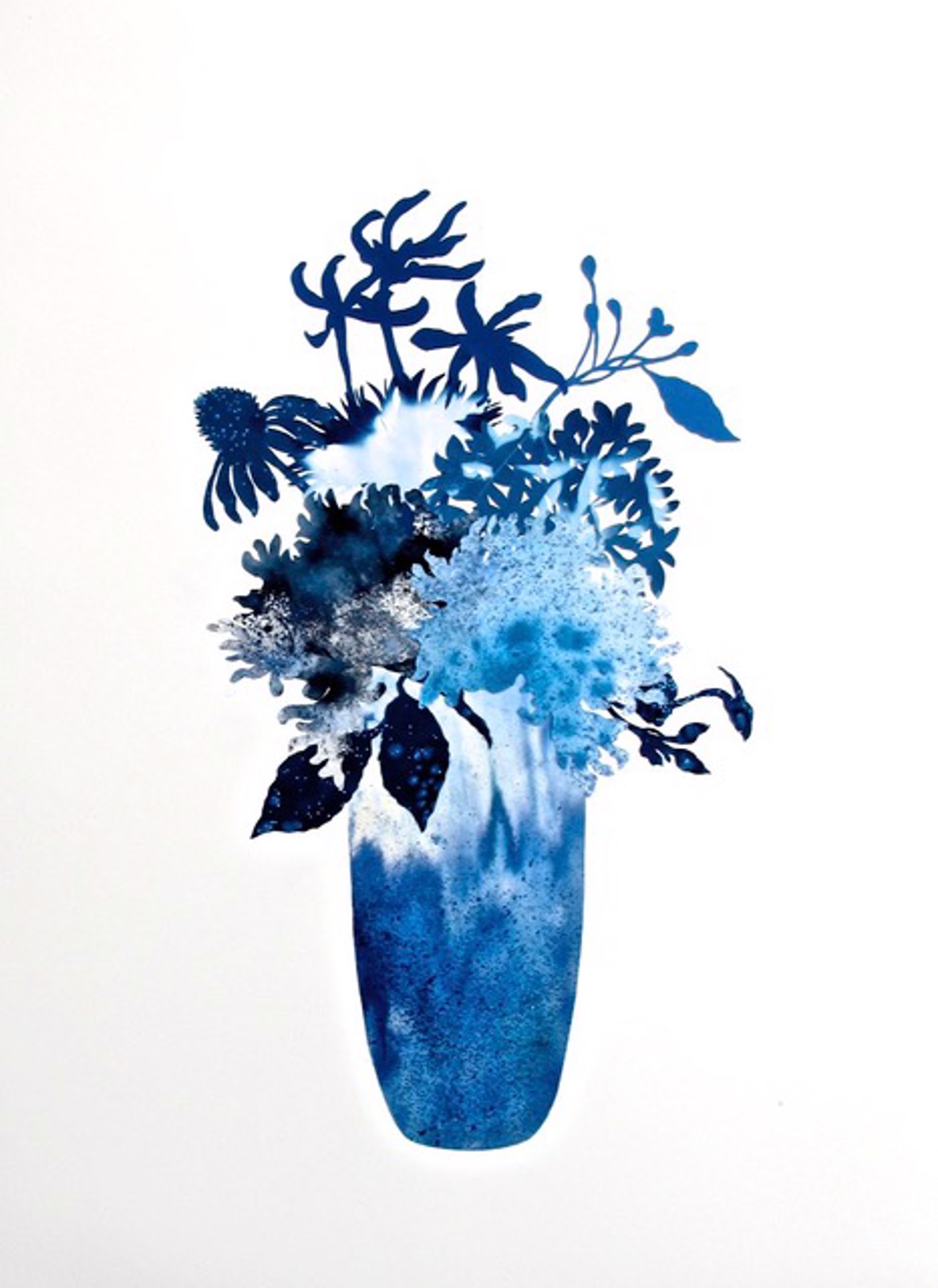 Evening Blooms Series 23-1 by Deborah Weiss