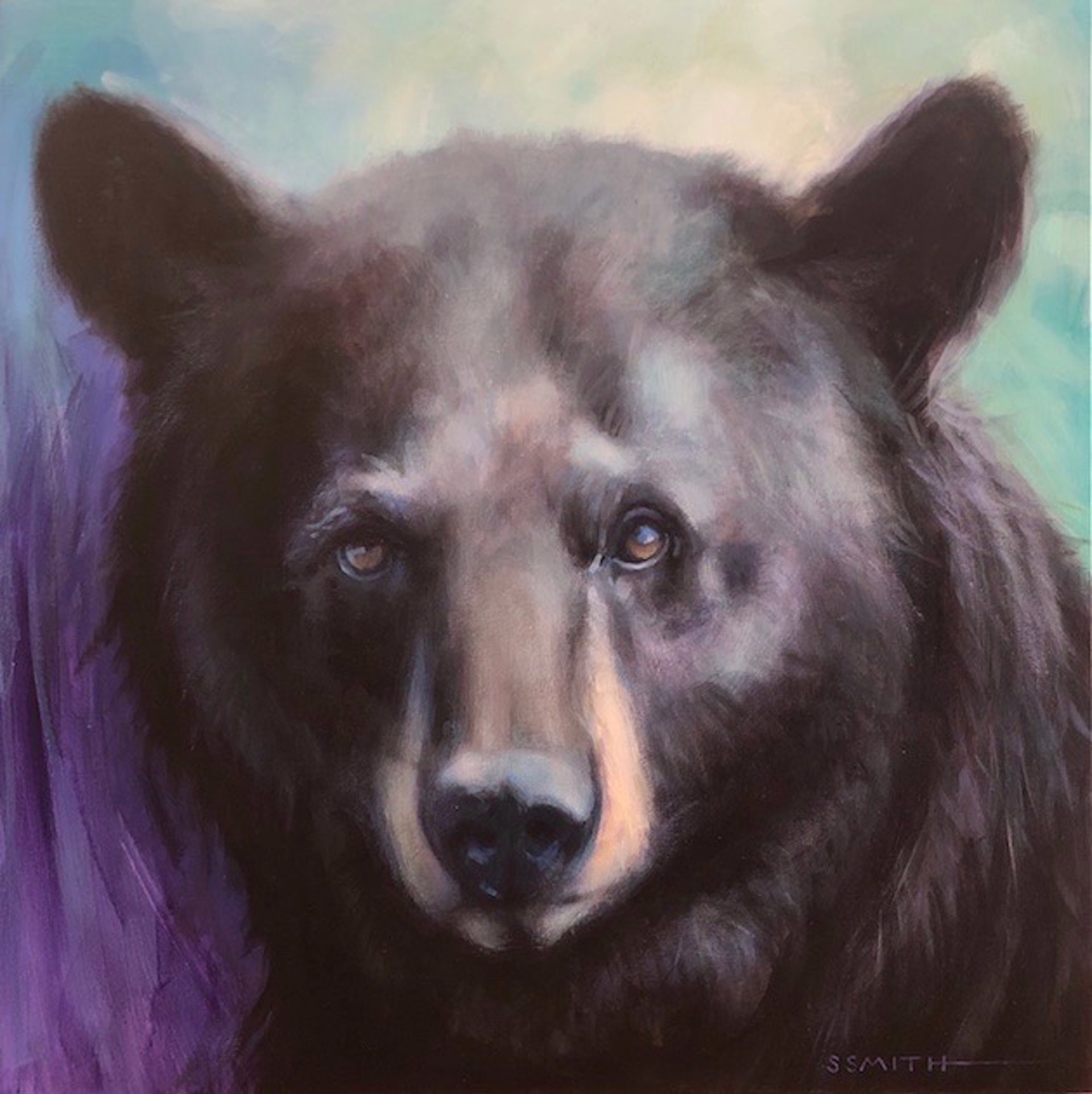 Emerald Bear by Sharon Smith