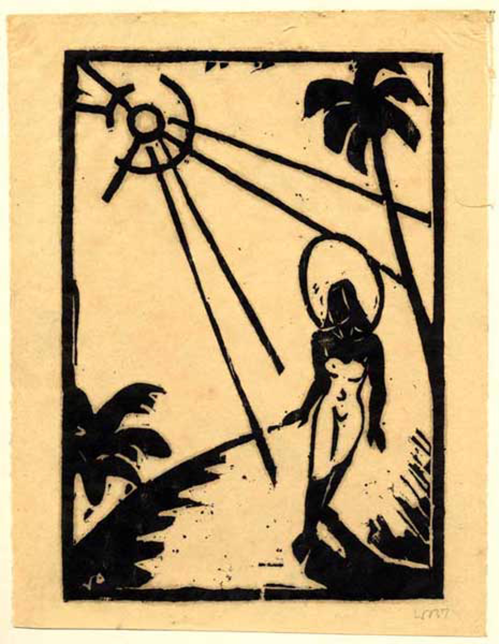 Tahitian Goddess (untitled) by Wolfgang Wolff