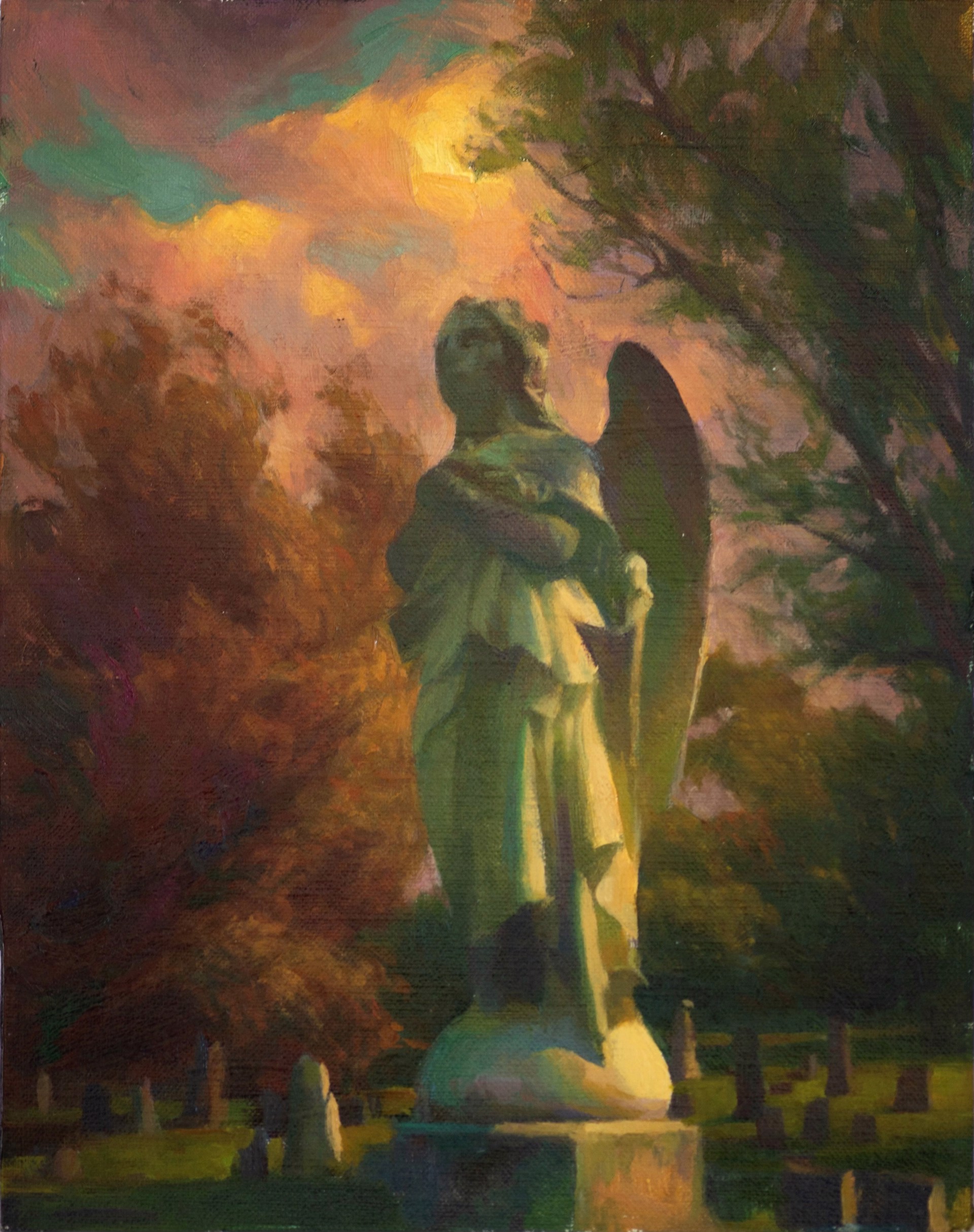 Allegheny Cemetery by Adrienne Stein