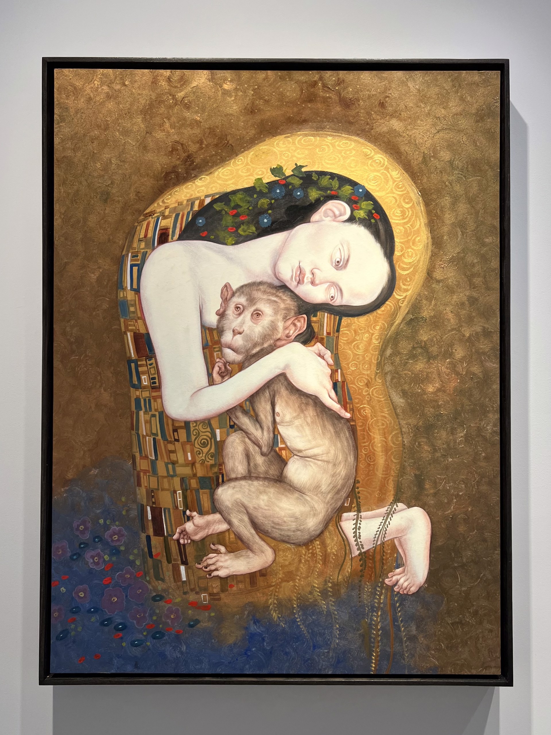 Gertrude Klimt, The Snog by Anita Kunz
