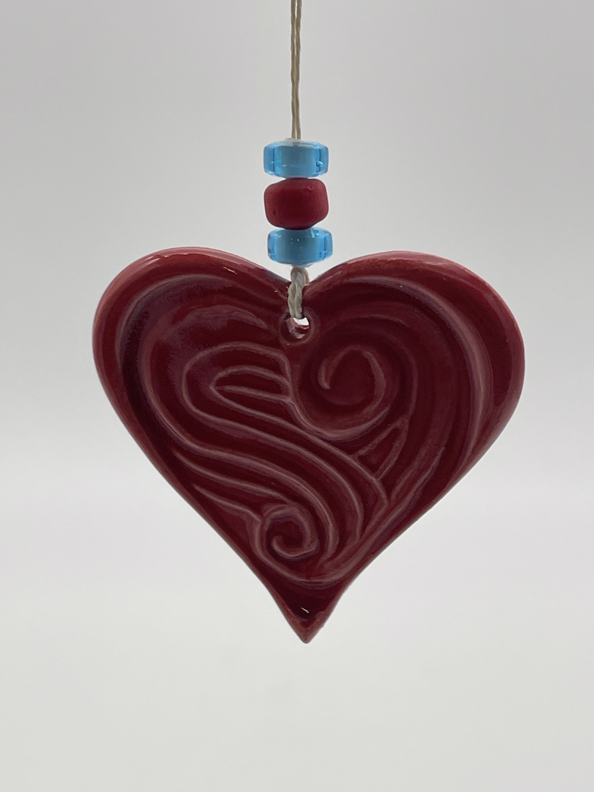 Heart Ornament by Karen Heathman