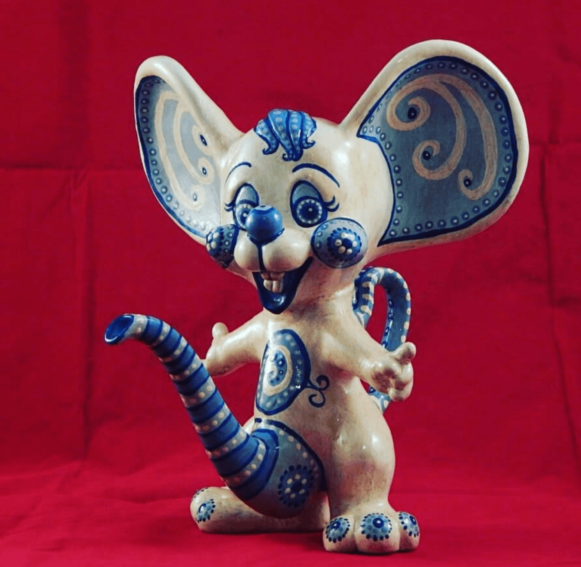 Mouse Naughty Teapot by Renee Tay
