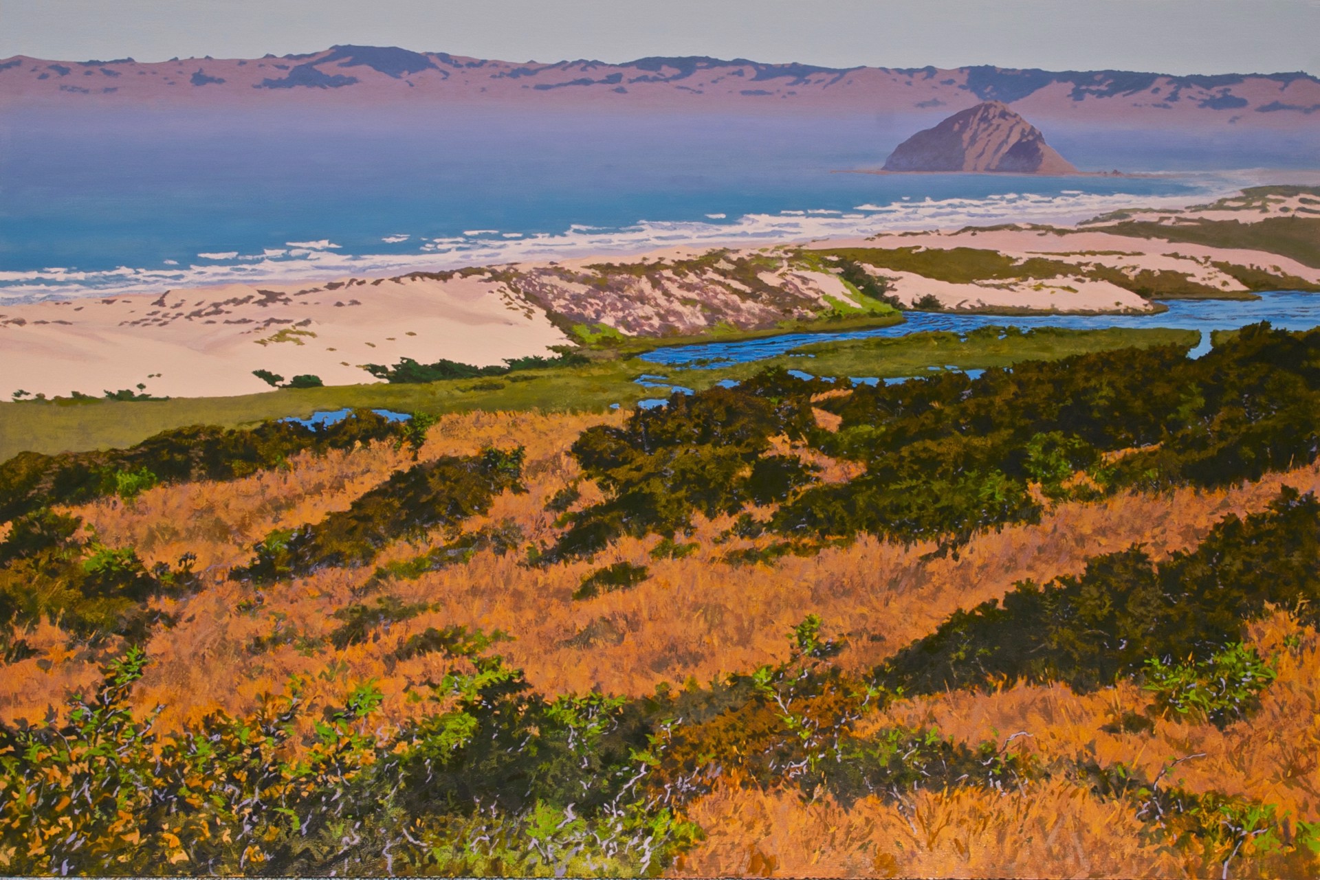 Dunes at Morro Bay by Peter Loftus