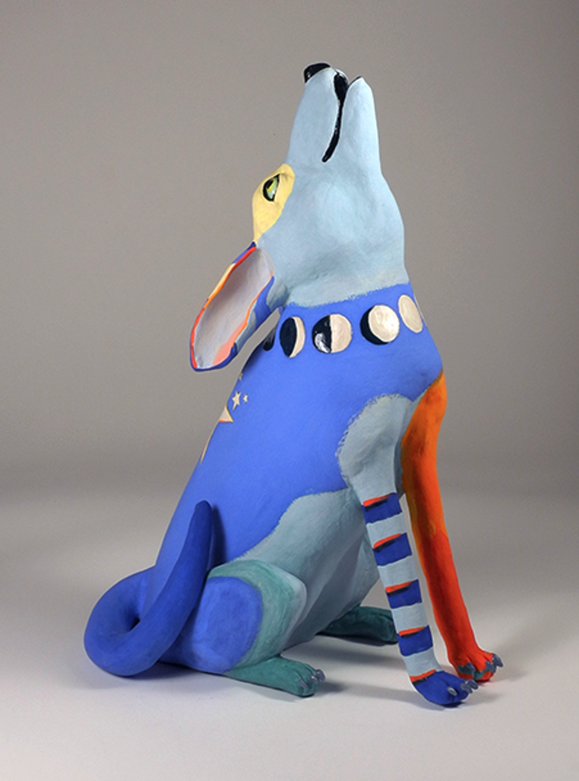 Blue Coyote by Paula Bellacera