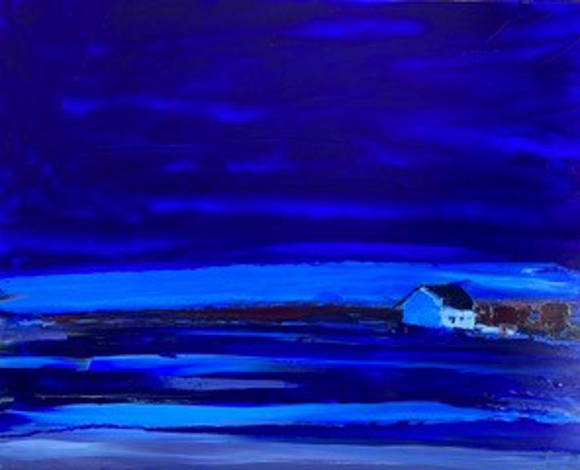 Blue Arrangement by Sandra Pratt