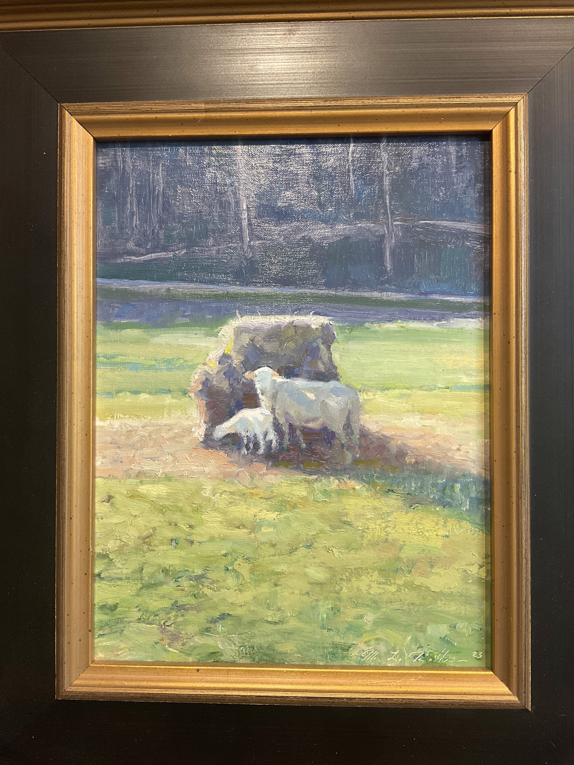 Study for Spring Lamb by Mitch Kolbe