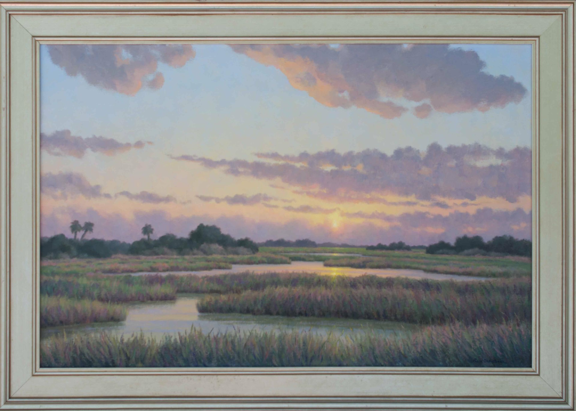View over the Marsh by Reid Christman