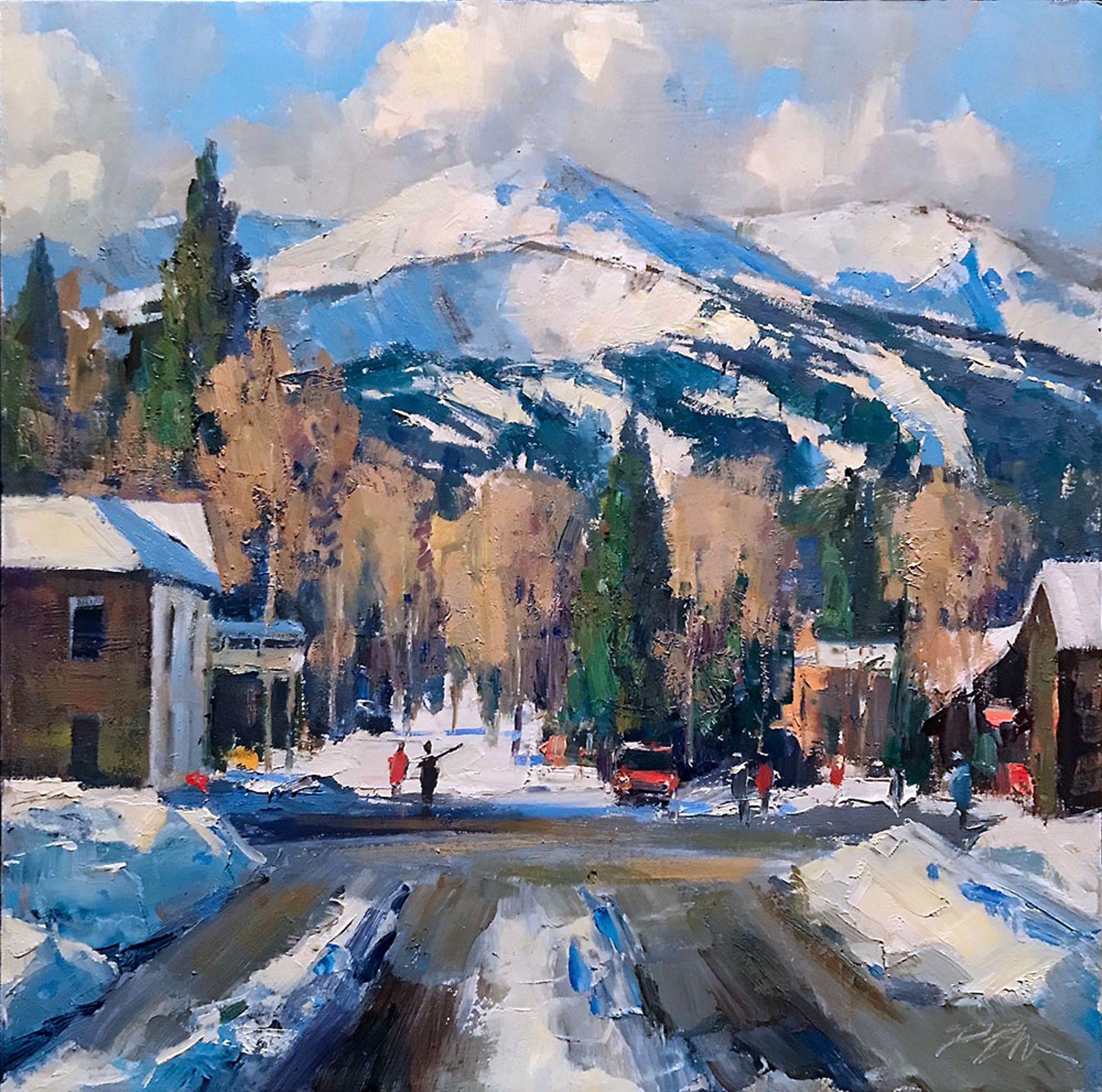 Downtown Breckenridge by Perry Brown