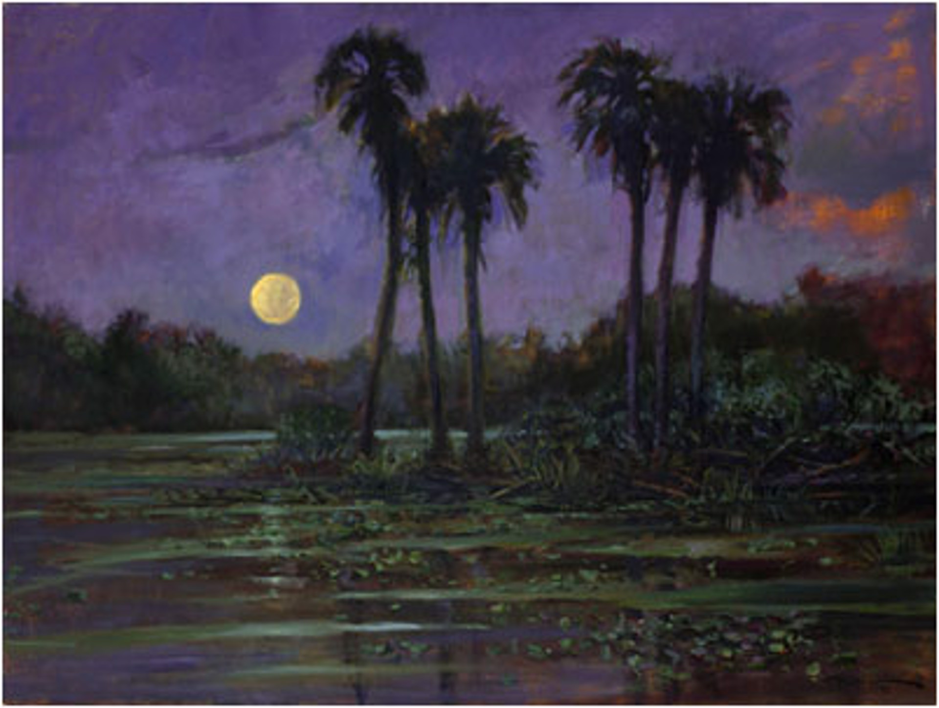 Carolina Moon (30x40) by John Carroll Doyle