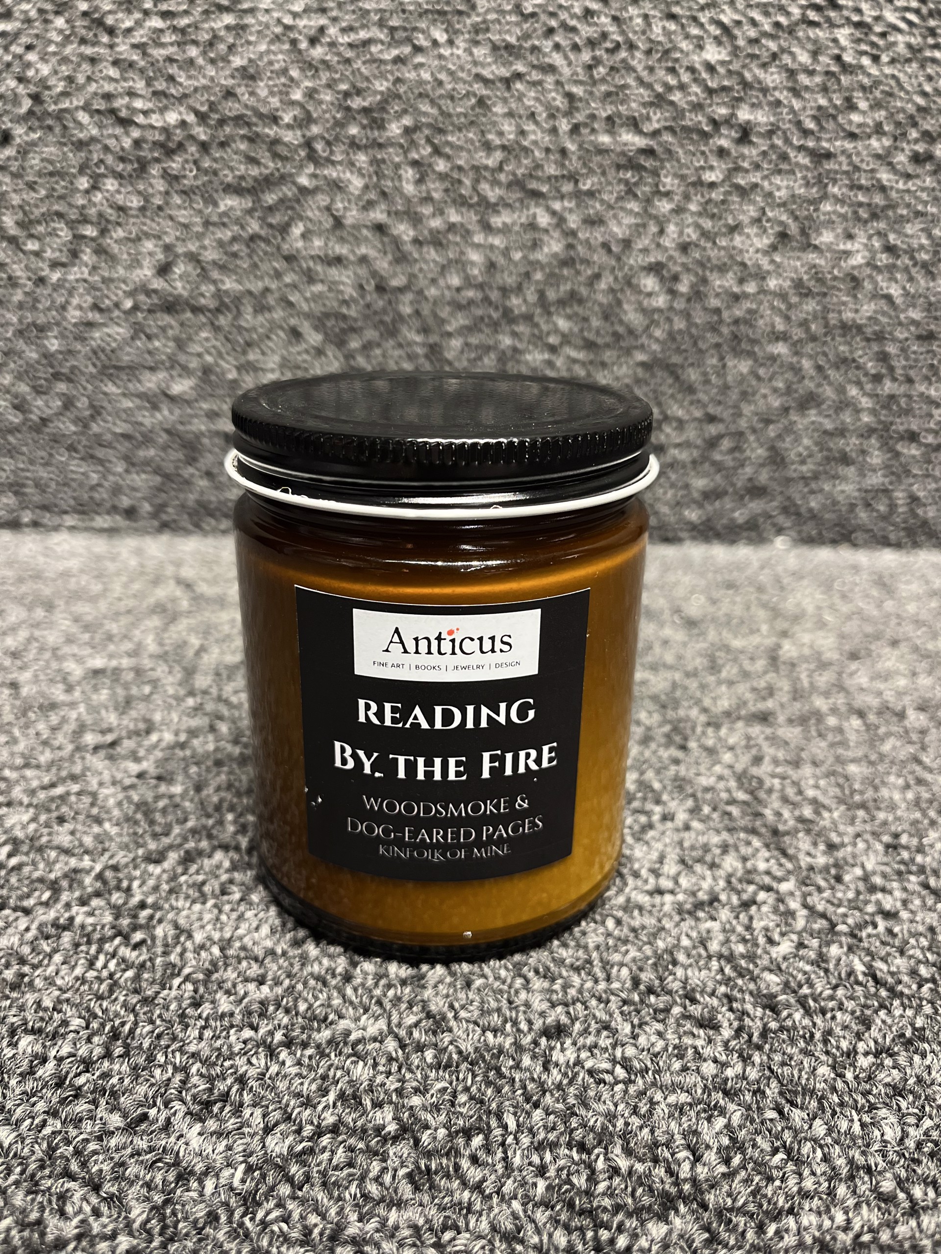 KMGRF Reading By The Fire 9oz Glass by Anticus Candle
