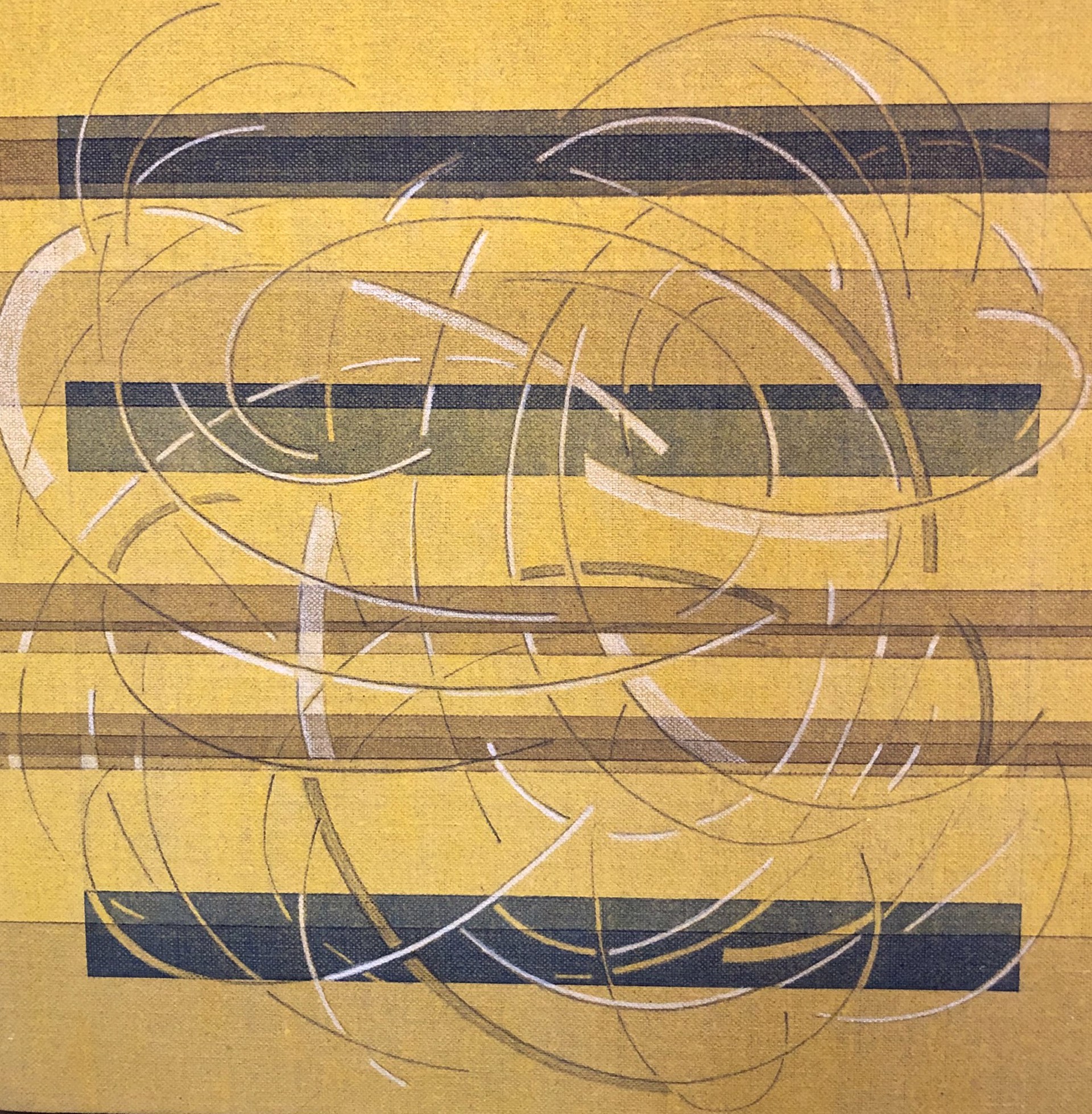 Every Other Line: Yellow Medium #2 by Jim Zingarelli