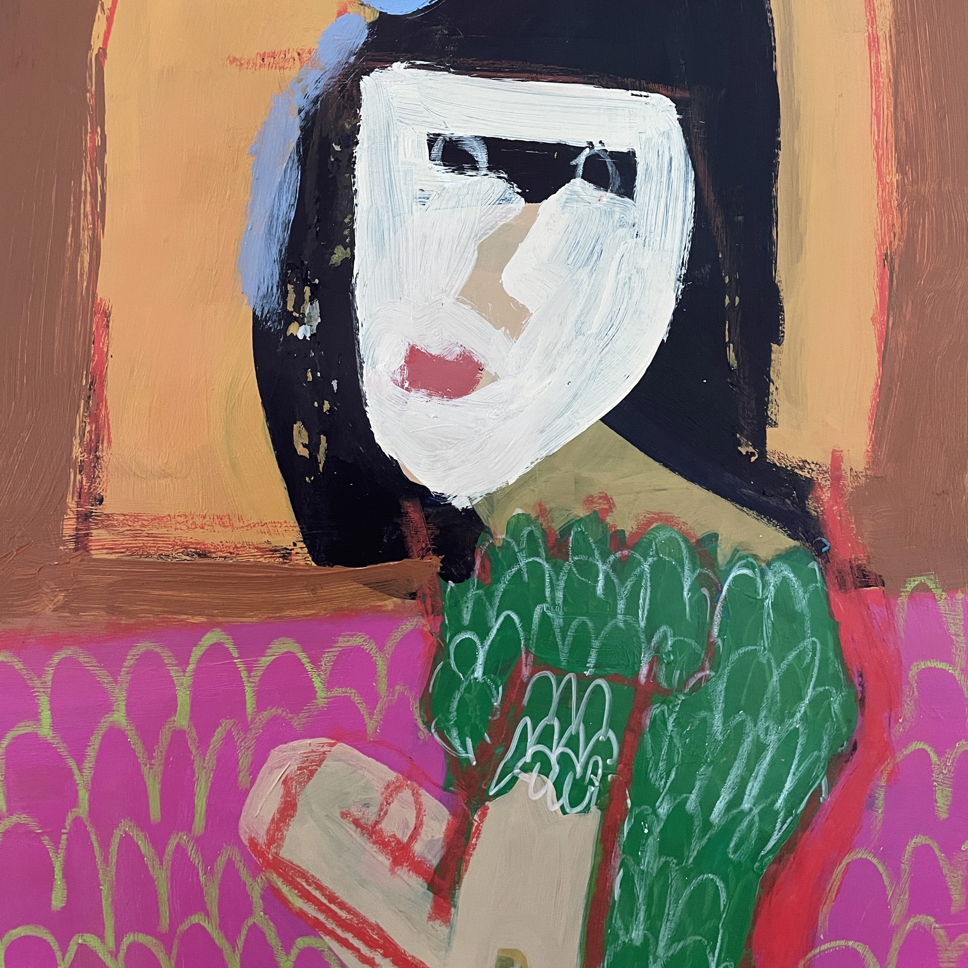 Girl in Green, Padula by Rachael Van Dyke