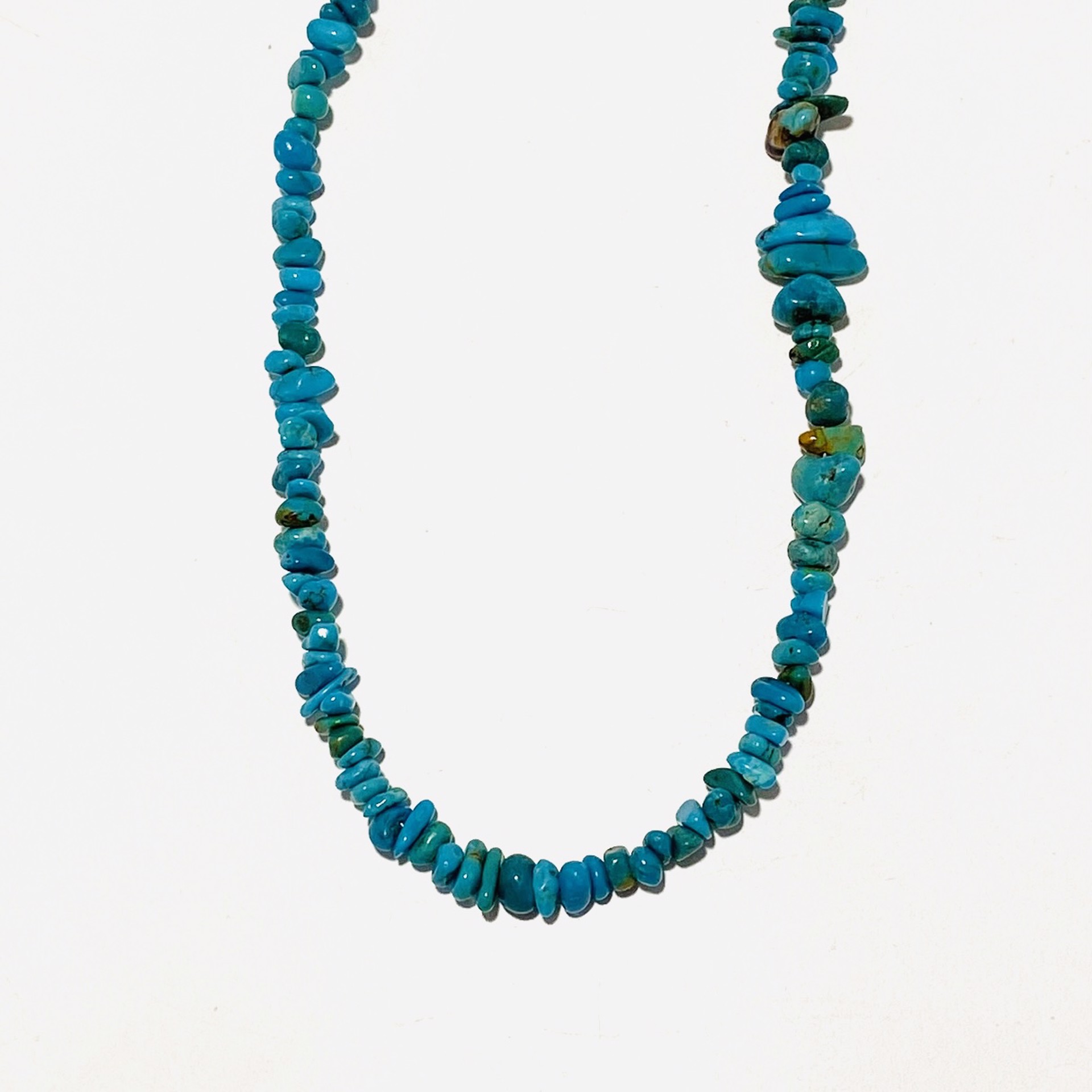 American Turquoise Strand Necklace NT22-195 by Nance Trueworthy