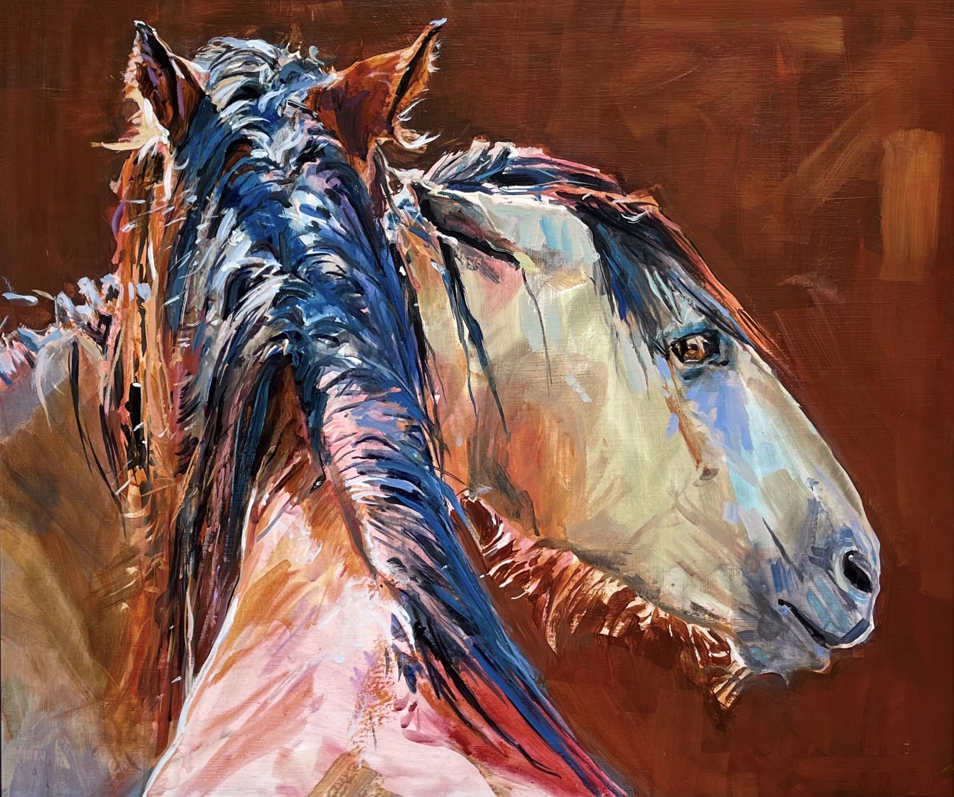 Buckskin and Pink by Sophy Brown