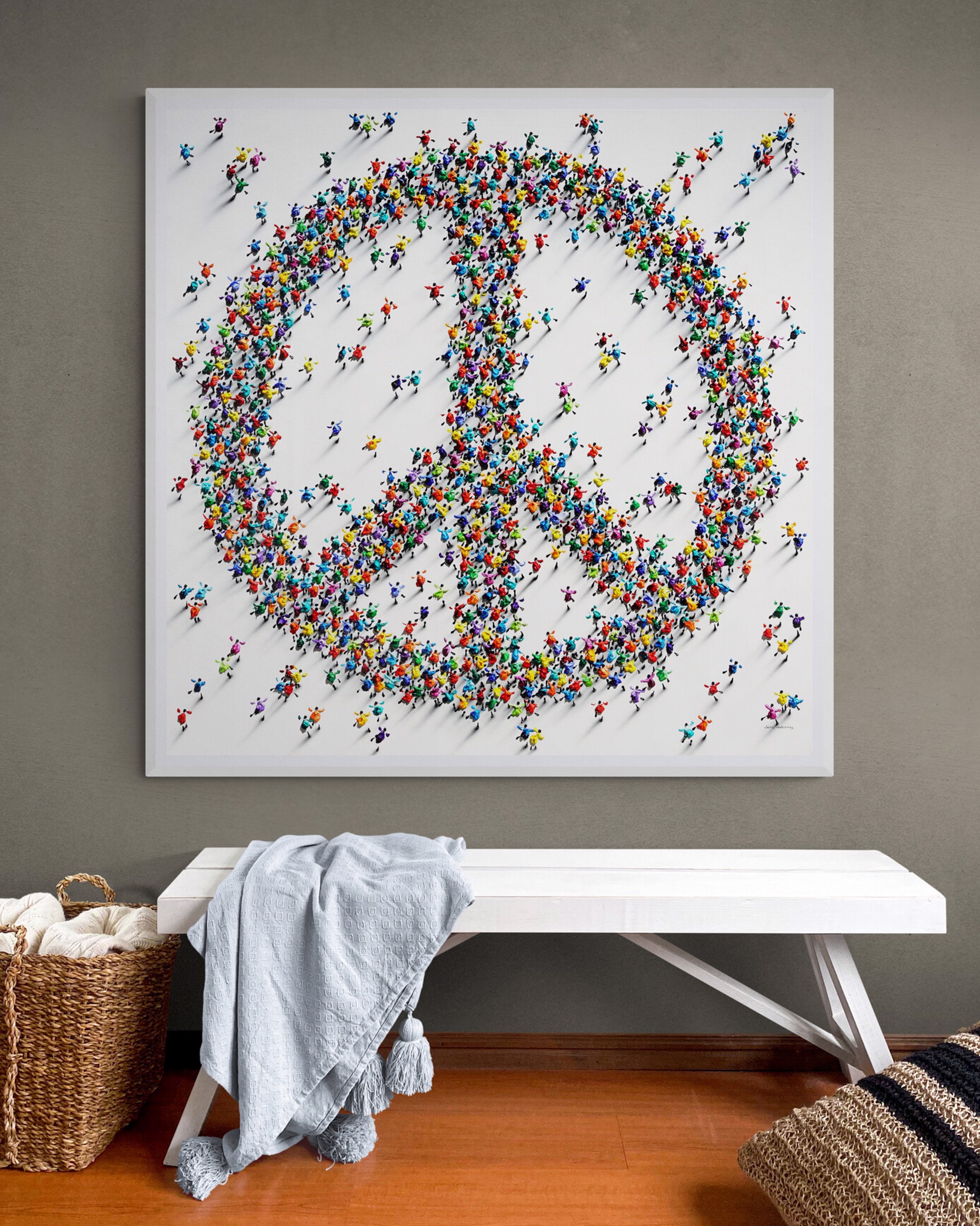 Peace Sign 3710 by Jane Waterous