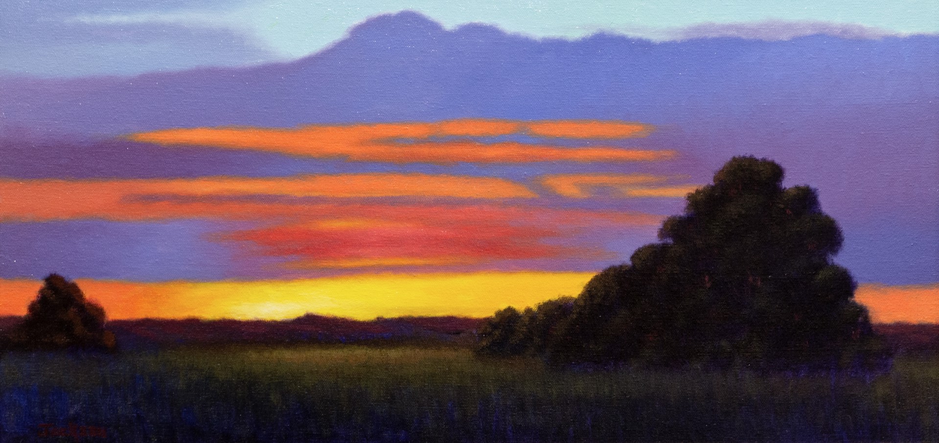 August Sunset by Robert Scott Jackson
