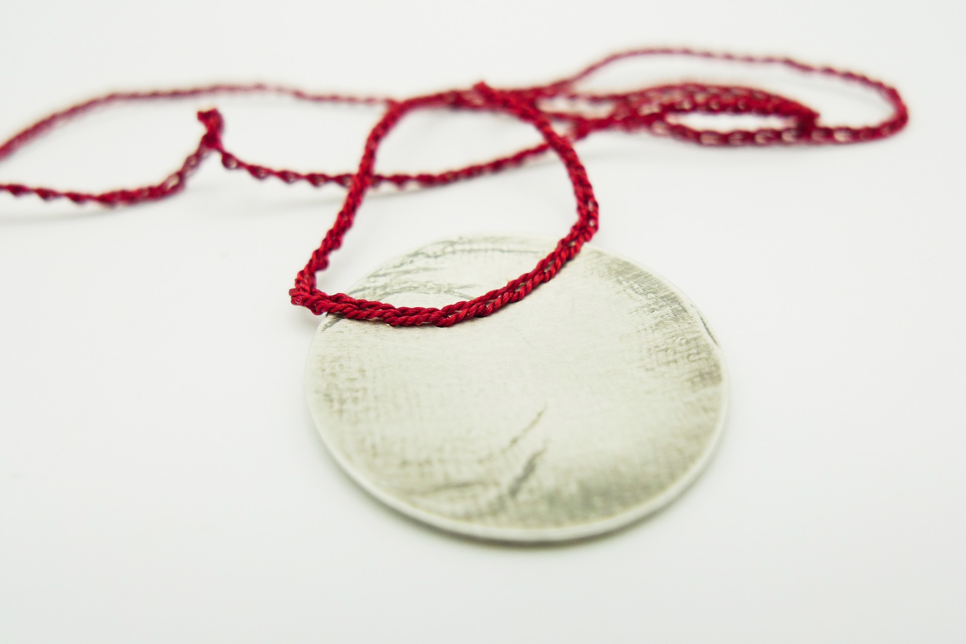 Red Necklace by Erica Schlueter