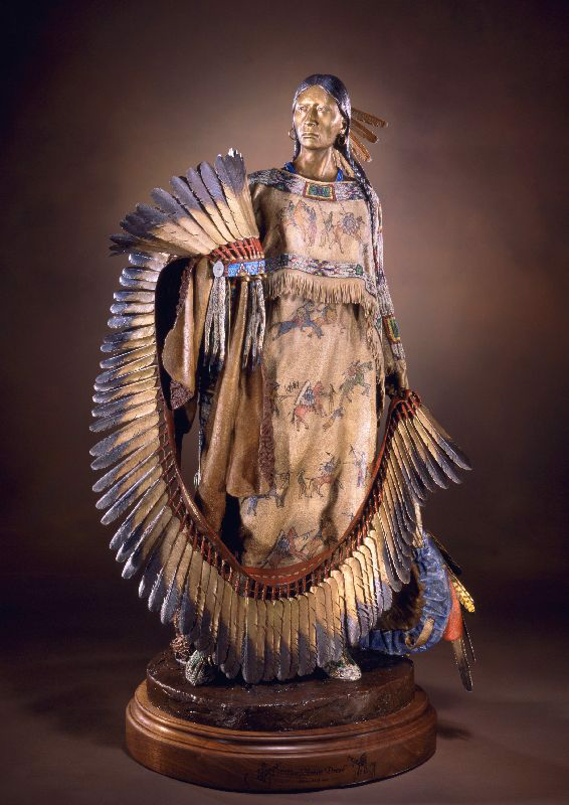 The Honor Dress (masterwork & maquette) by Dave McGary (sculptor) (1958-2013)