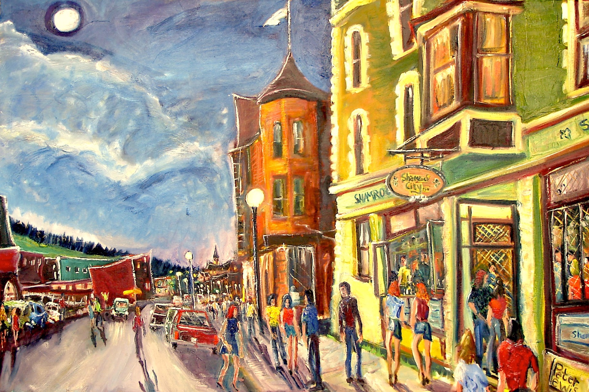 George Street United From Shamrock City by Peter Lewis
