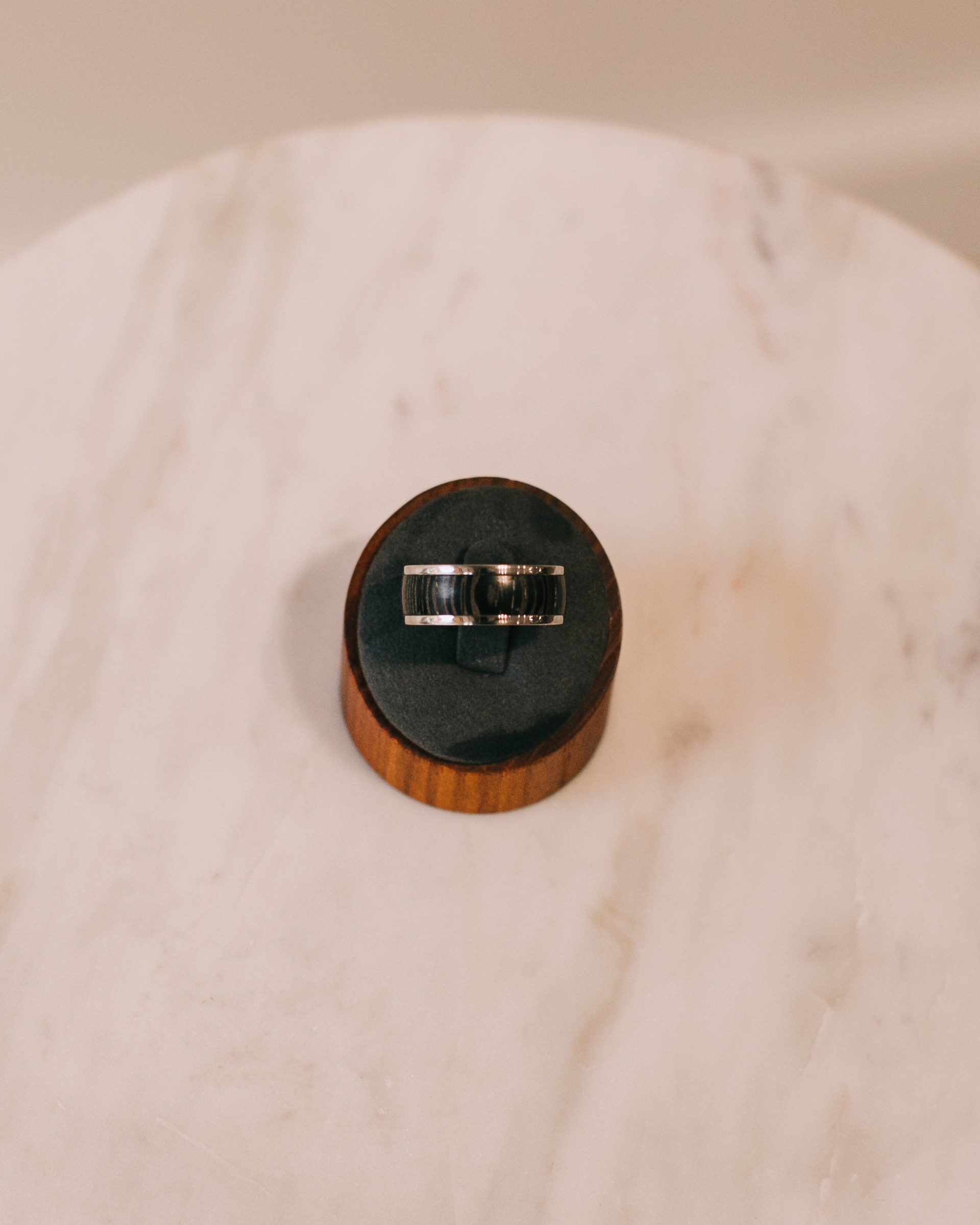 Wenge Wood Ring R2224 by Greg Bloxom