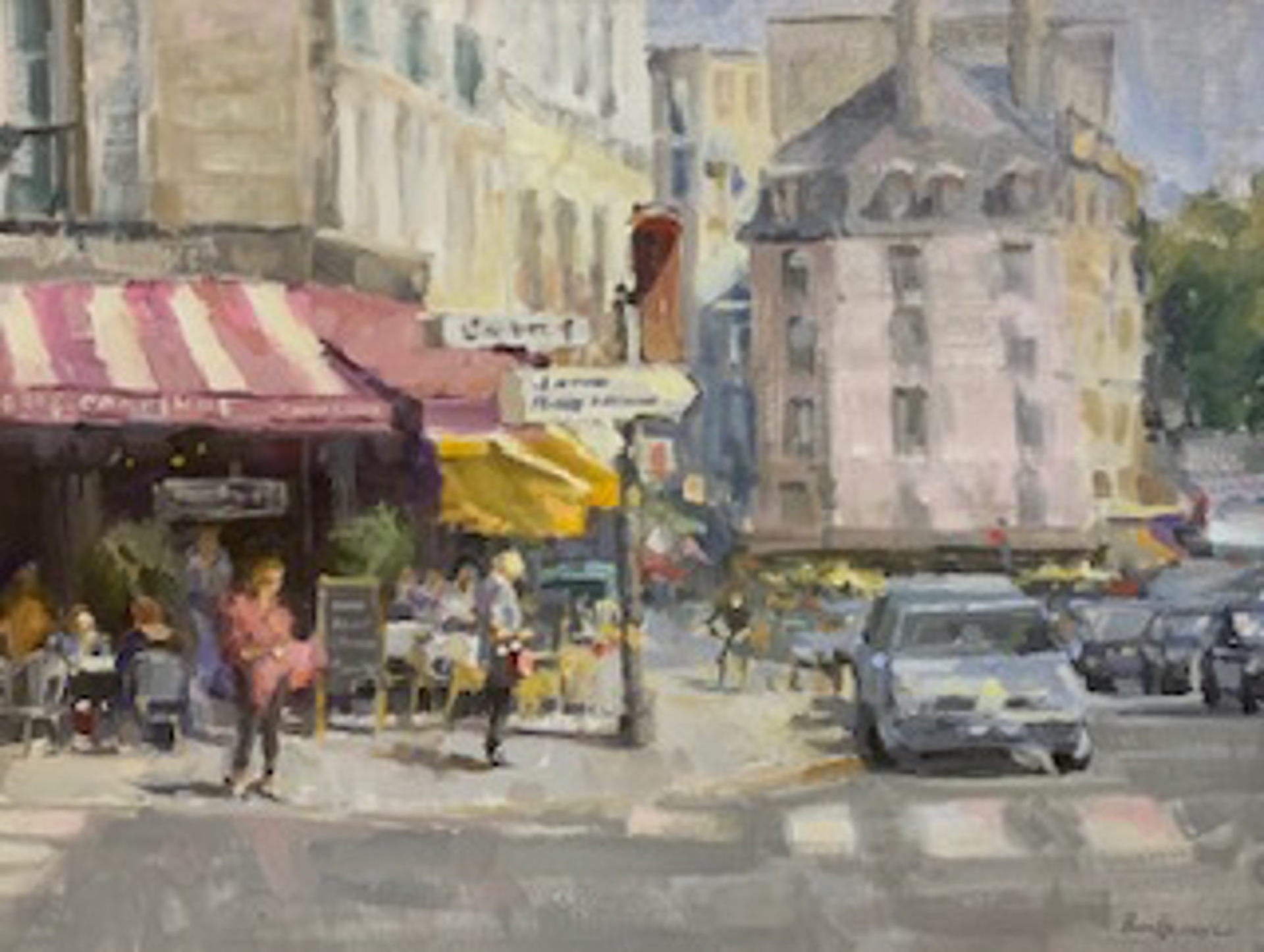 Paris Cafe by Brent Jensen